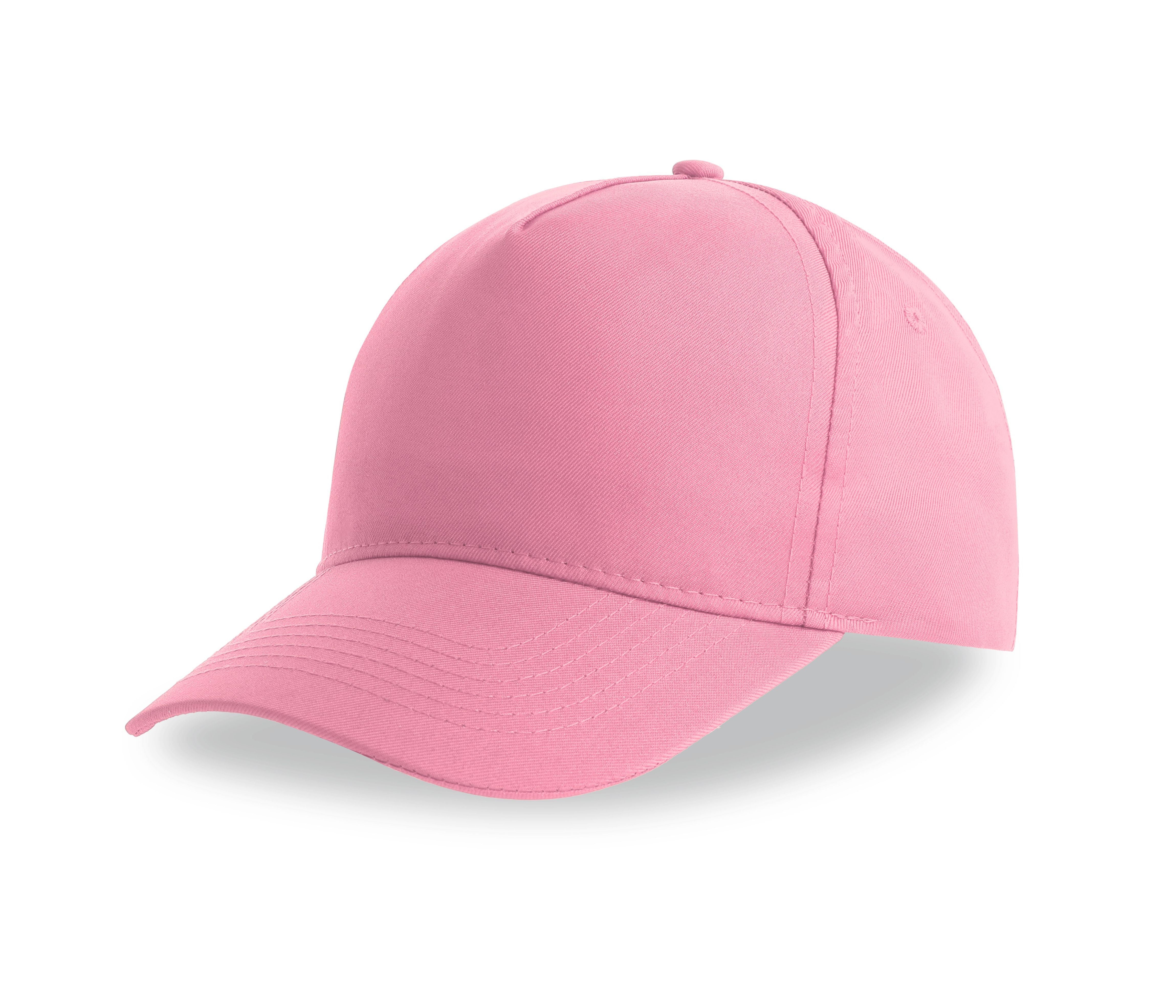 Casquette Baseball 5 Pans en Polyester Recyclé - Pink