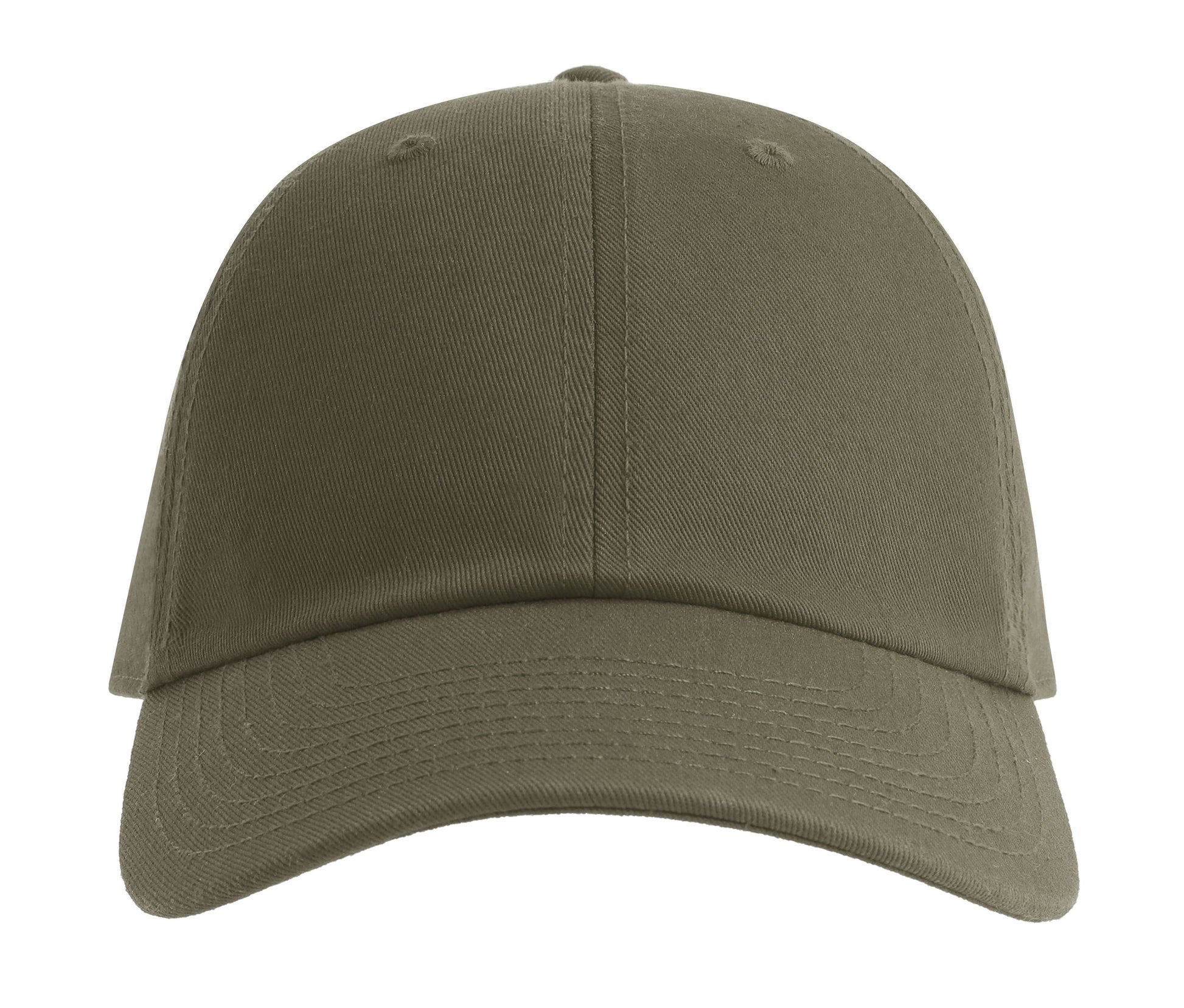 Casquette Baseball 6 Pans - Olive