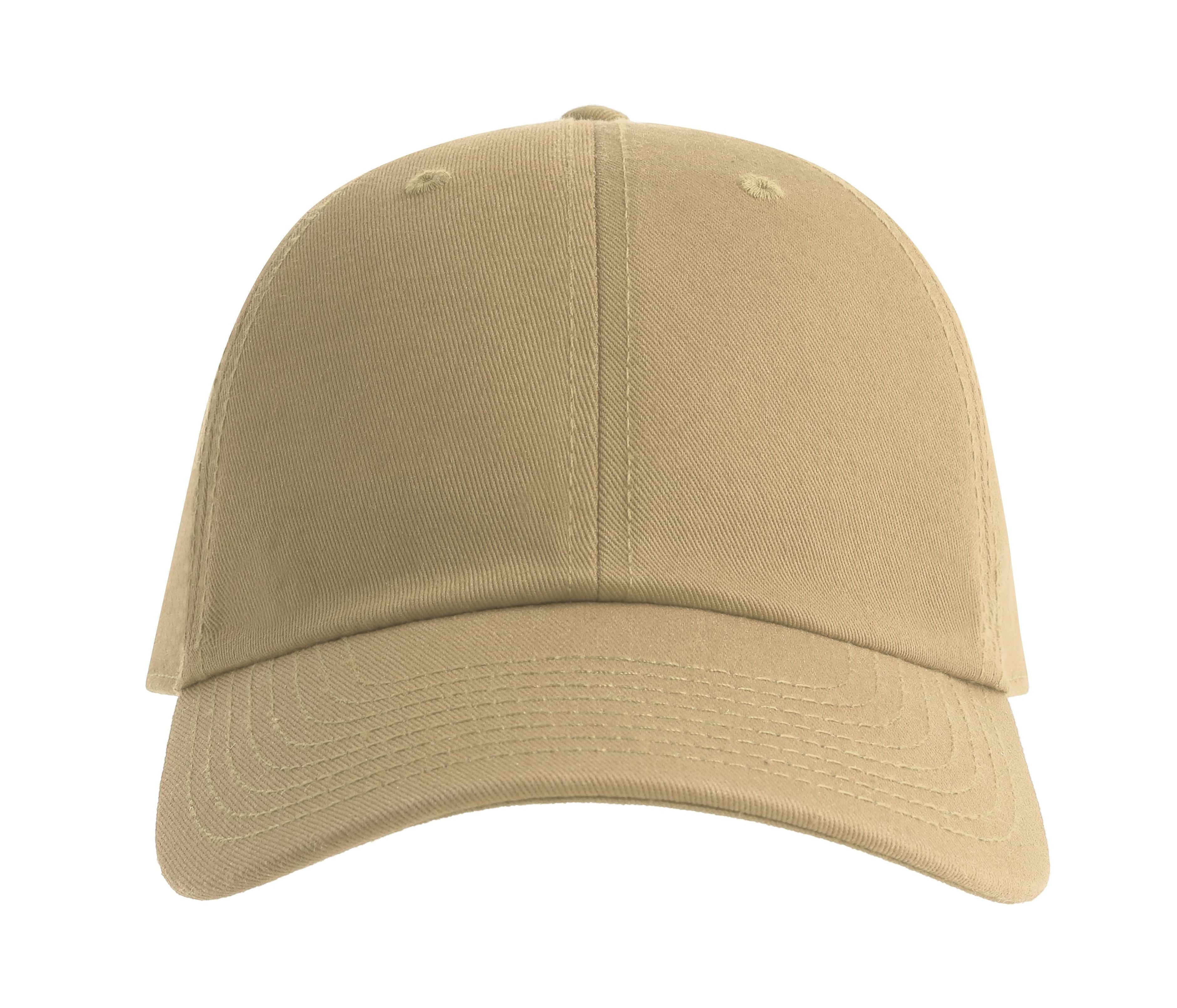 Casquette Baseball 6 Pans - Khaki