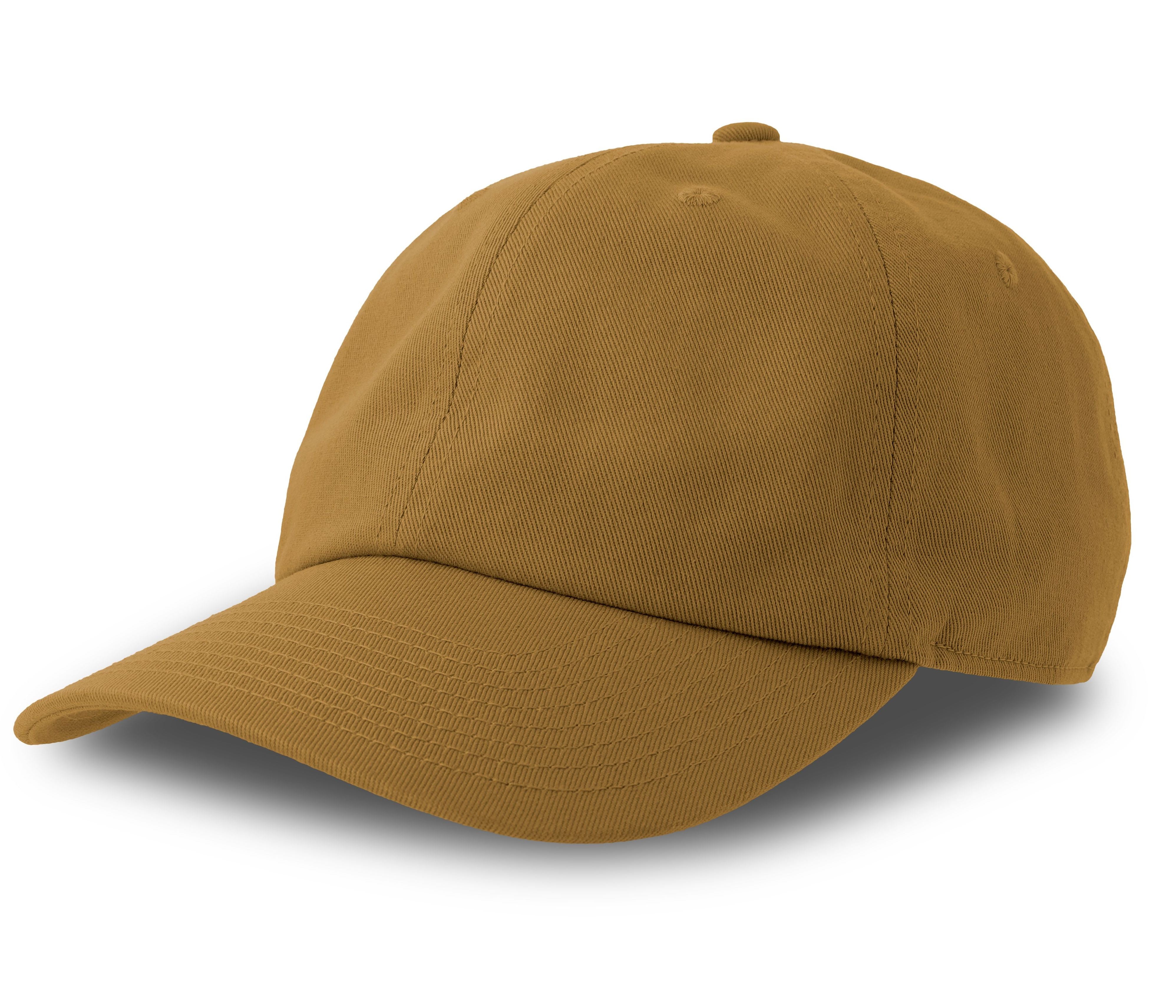 Casquette Baseball 6 Pans - Mustard