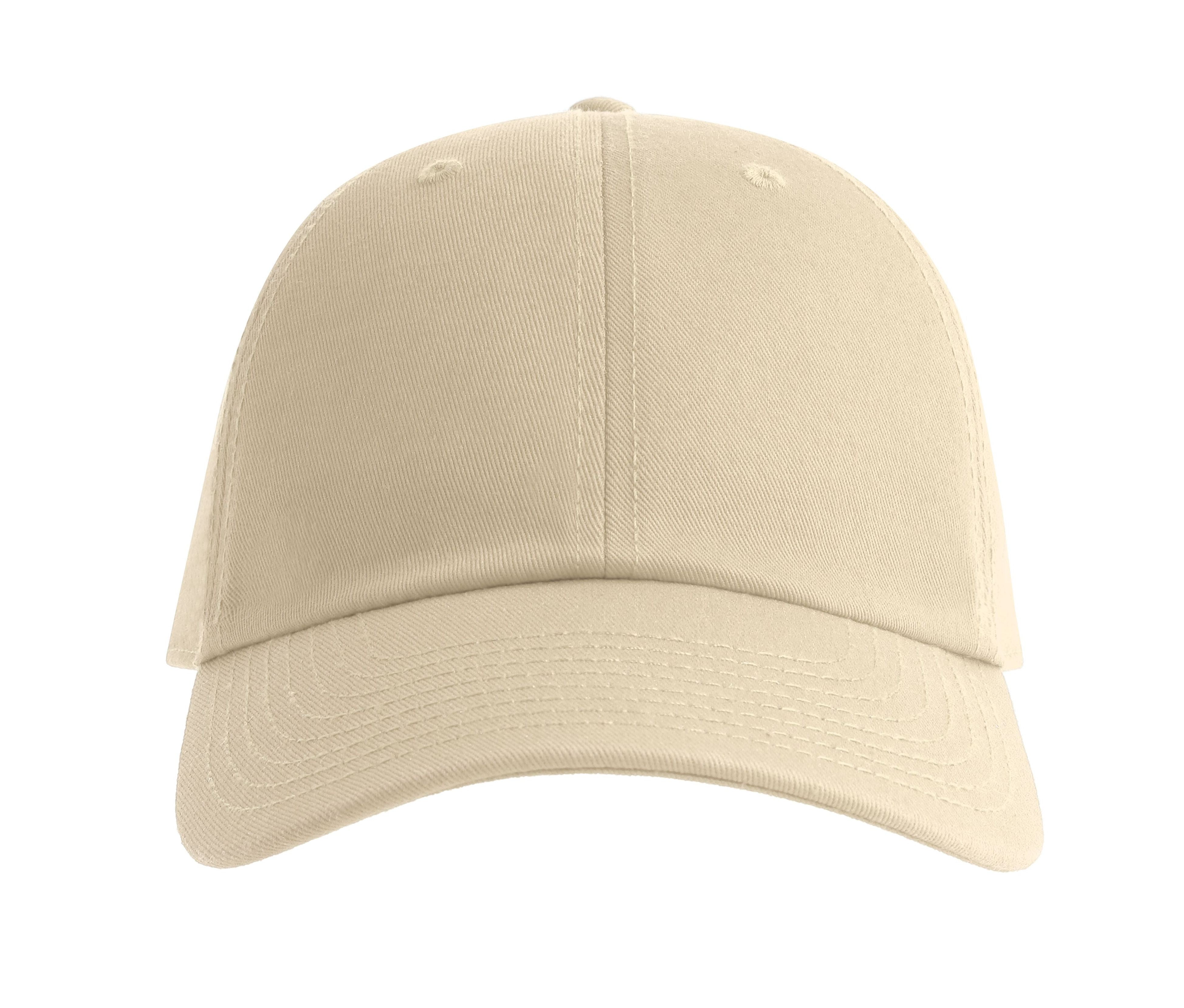 Casquette Baseball 6 Pans - Stone