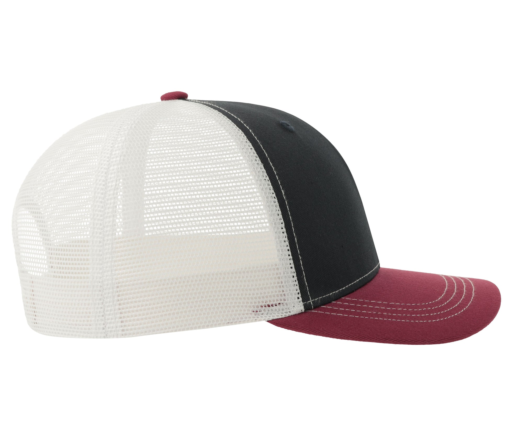 Casquette Trucker - Navy / Cardinal / White