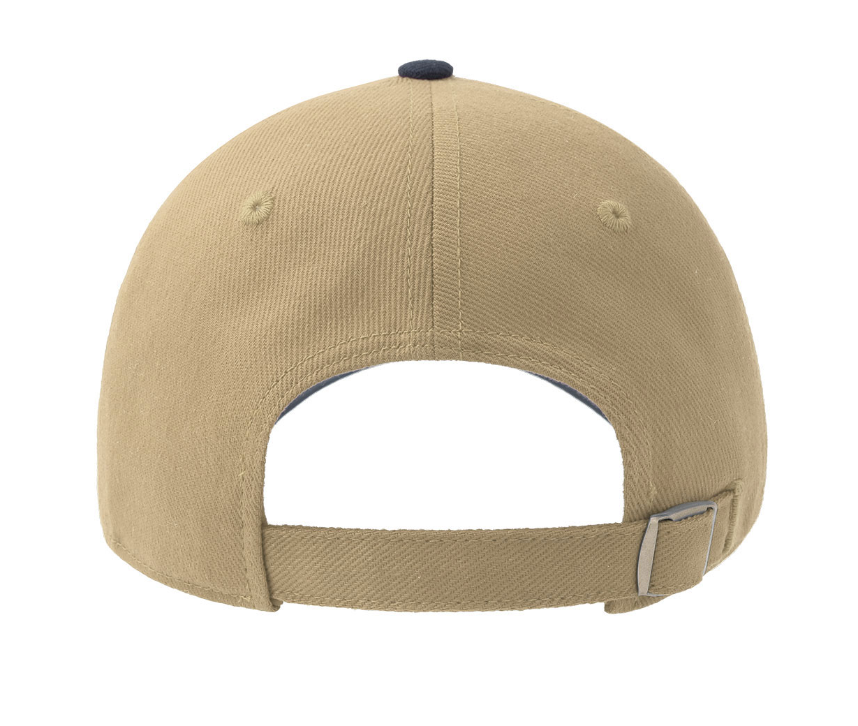 Casquette 6 Pans Contrastée - Kaki/navy