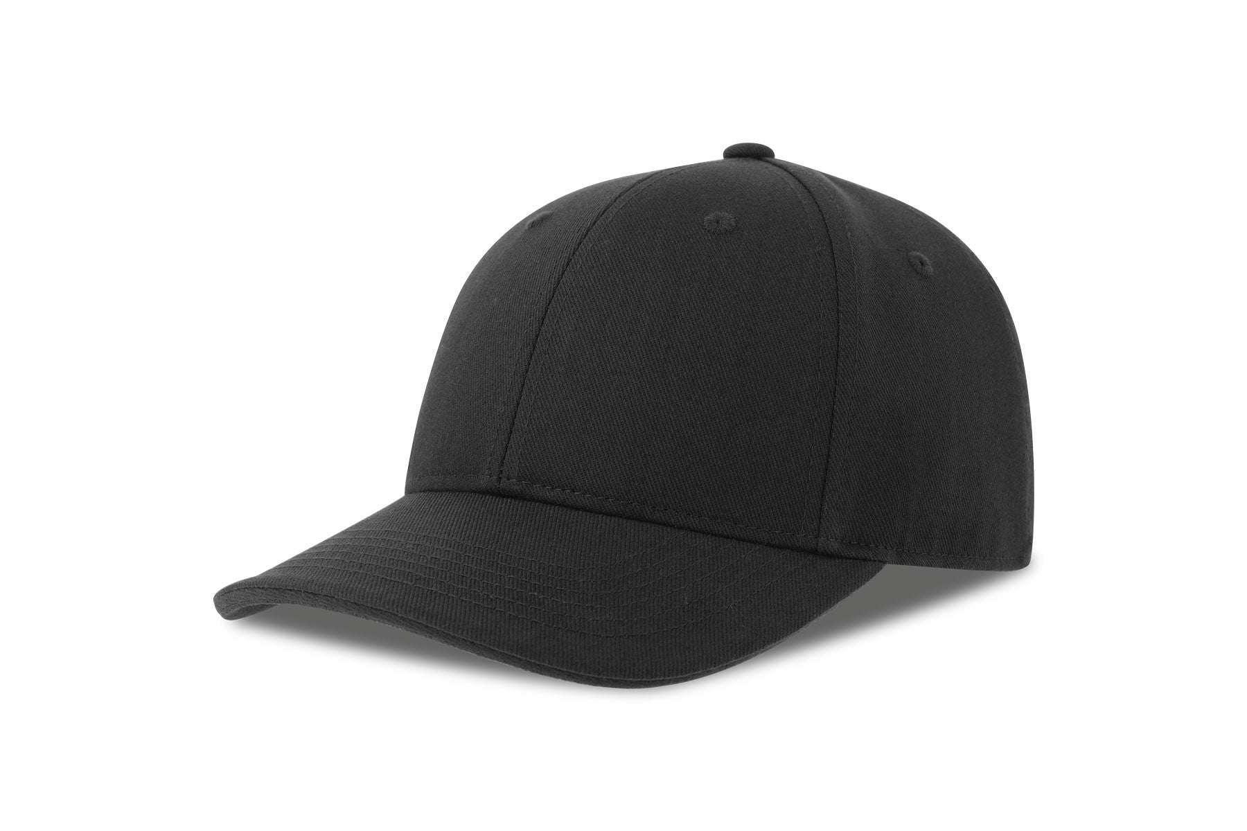 Casquette 6 Pans Contrastée - Black / Black