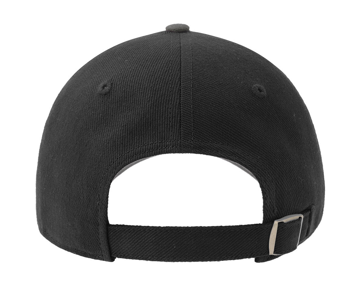 Casquette 6 Pans Contrastée - Black/grey