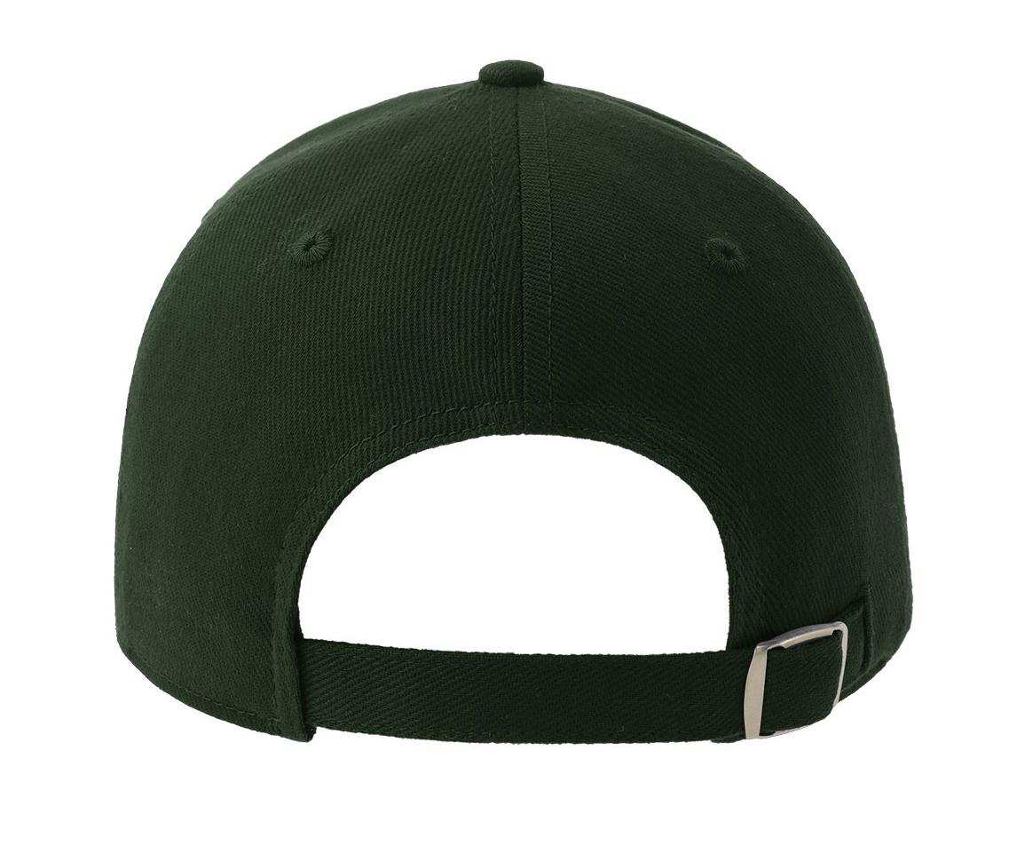 Casquette 6 Pans Contrastée - Bottle Green/white