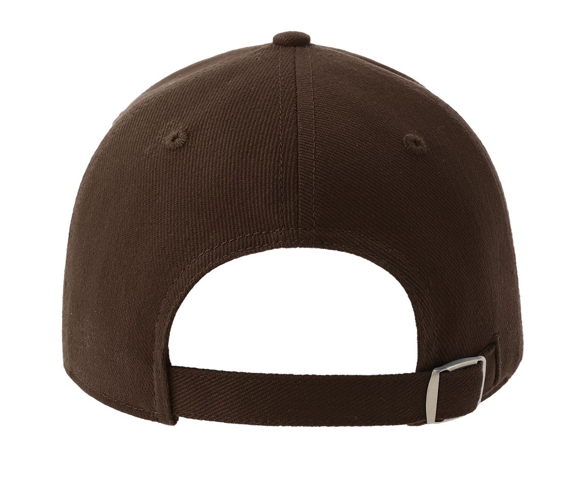 Casquette 6 Pans Contrastée - Brown/white