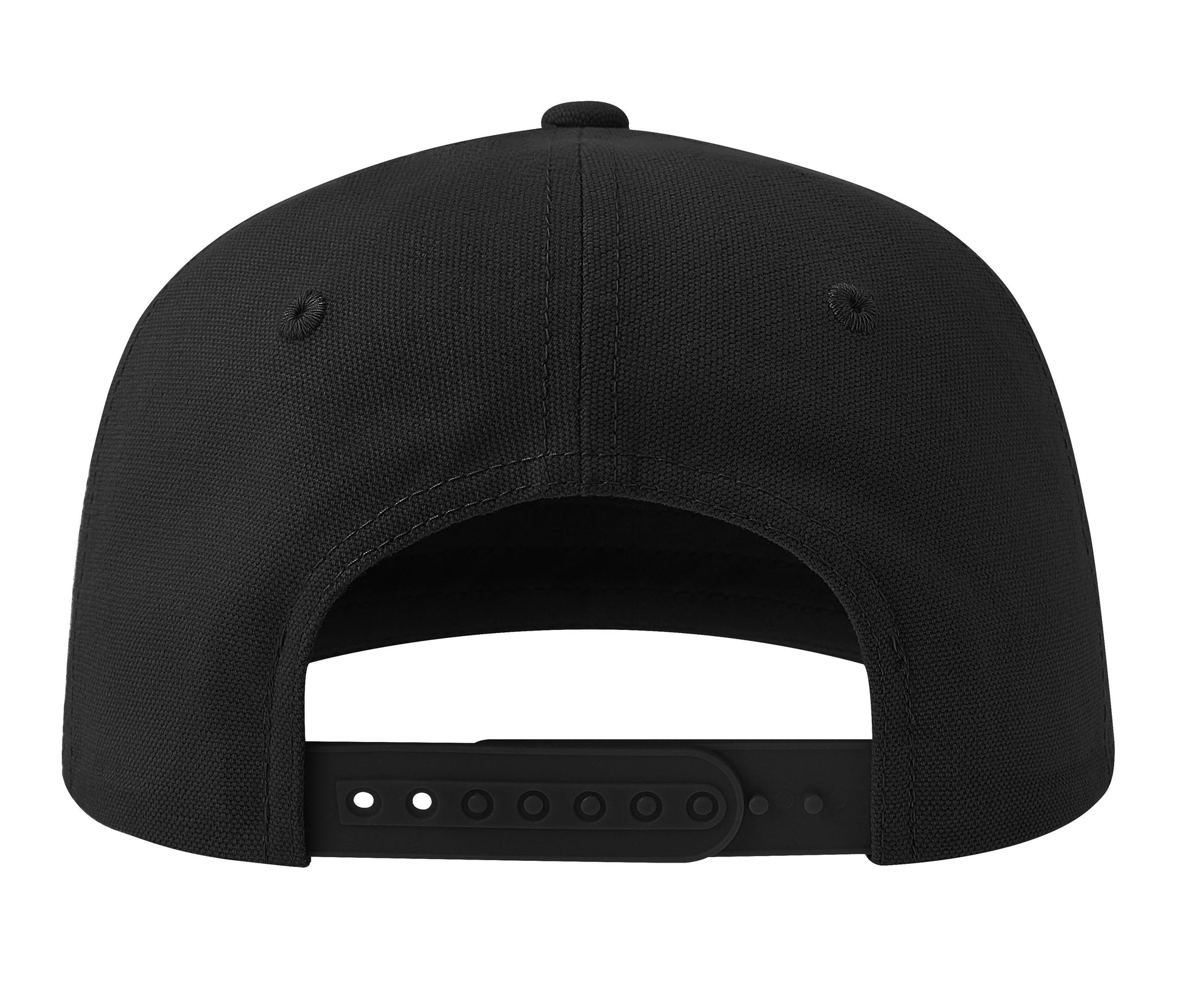 Casquette Vintage Visière Plate - Black