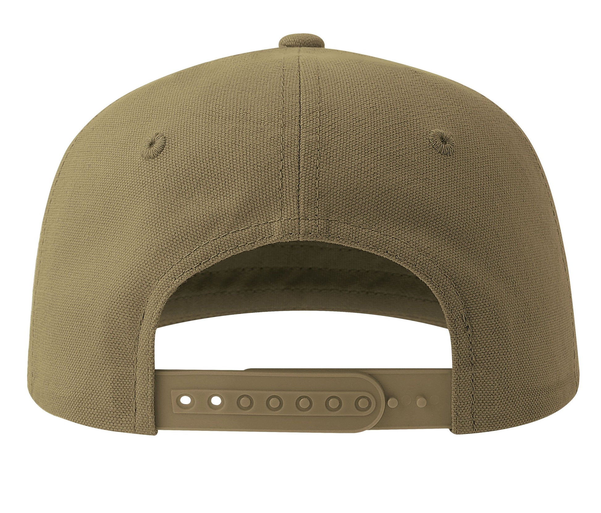 Casquette Vintage Visière Plate - Olive