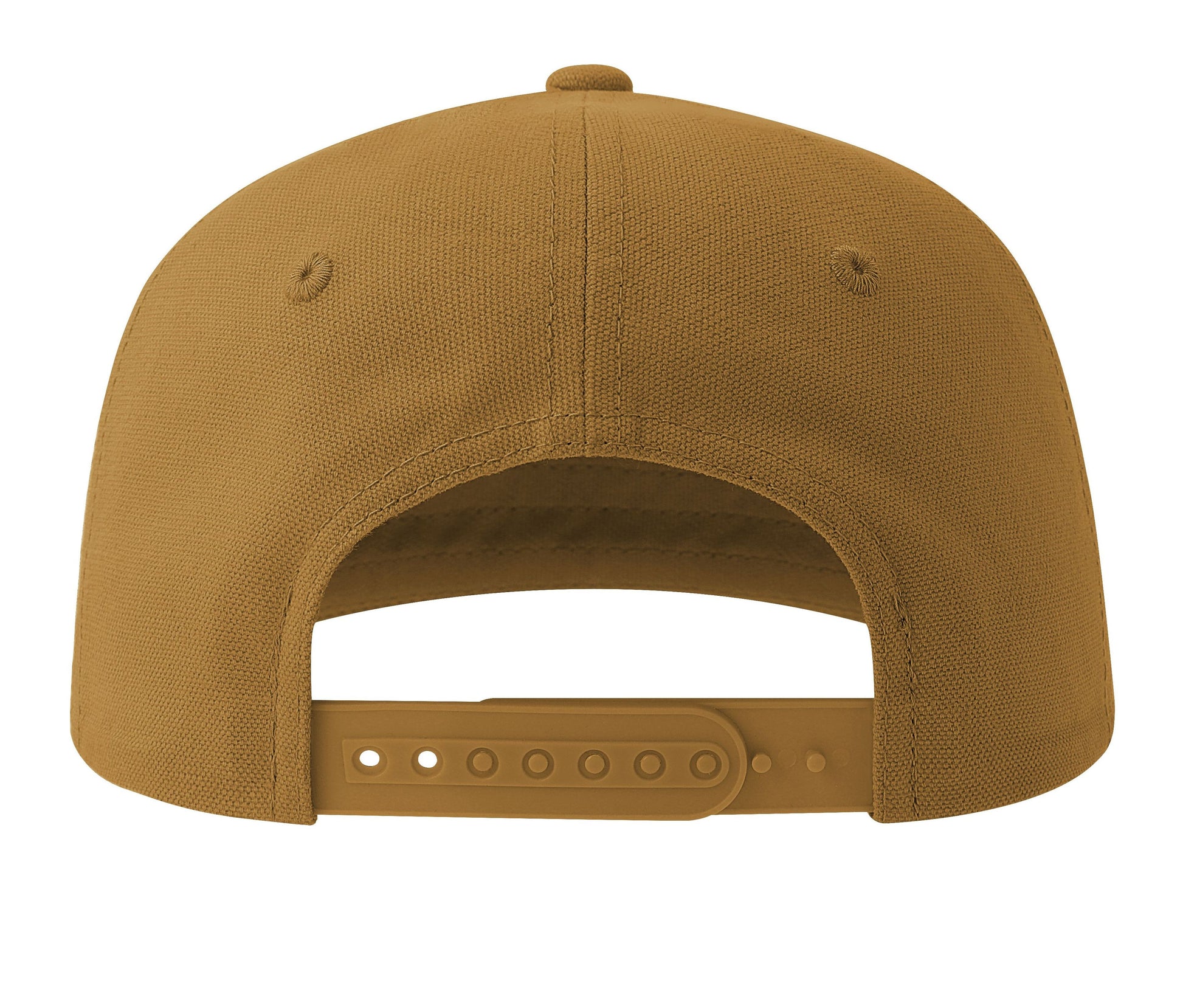 Casquette Vintage Visière Plate - Dark Mustard