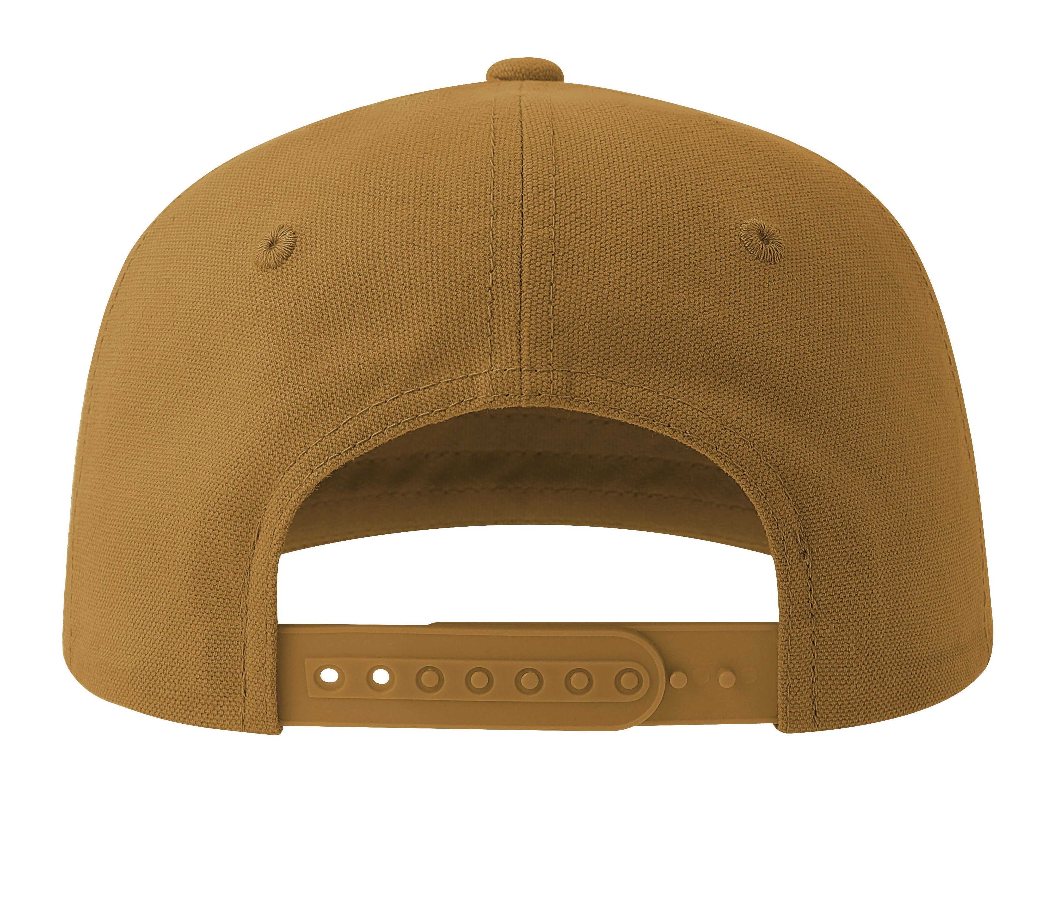 Casquette Vintage Visière Plate - Dark Mustard