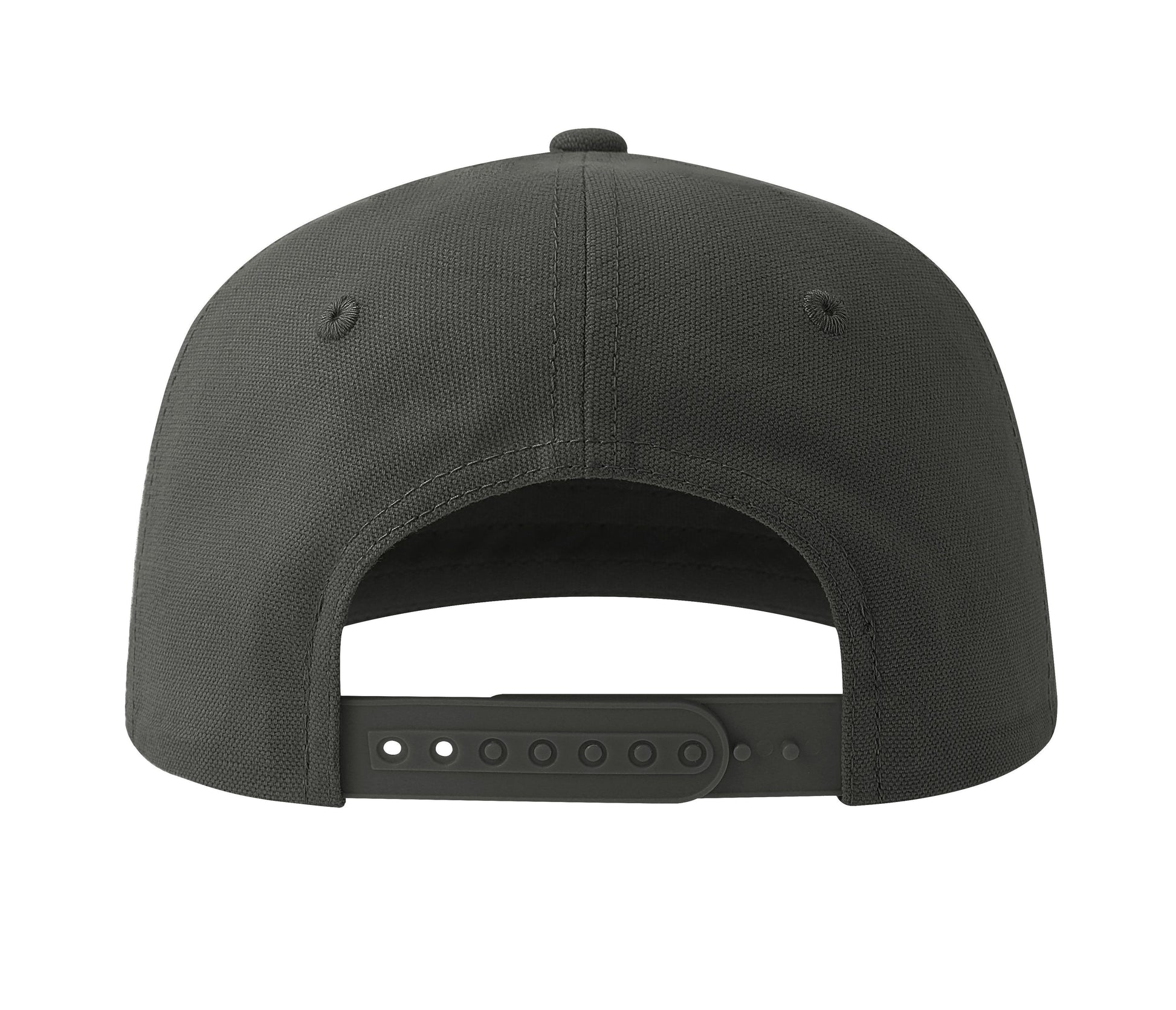 Casquette Vintage Visière Plate - Dark Grey