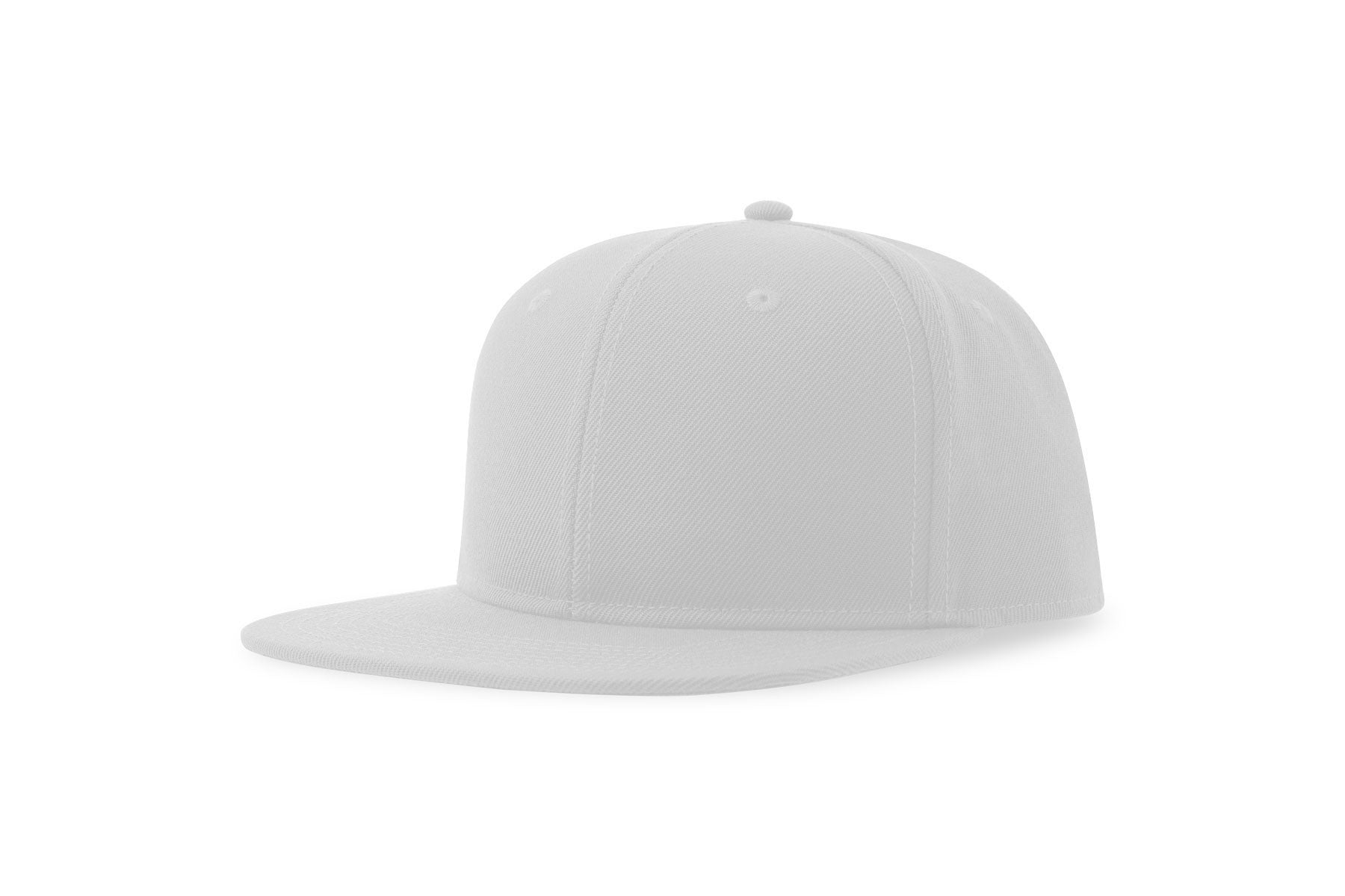 Casquette Snap Visière Plate - White