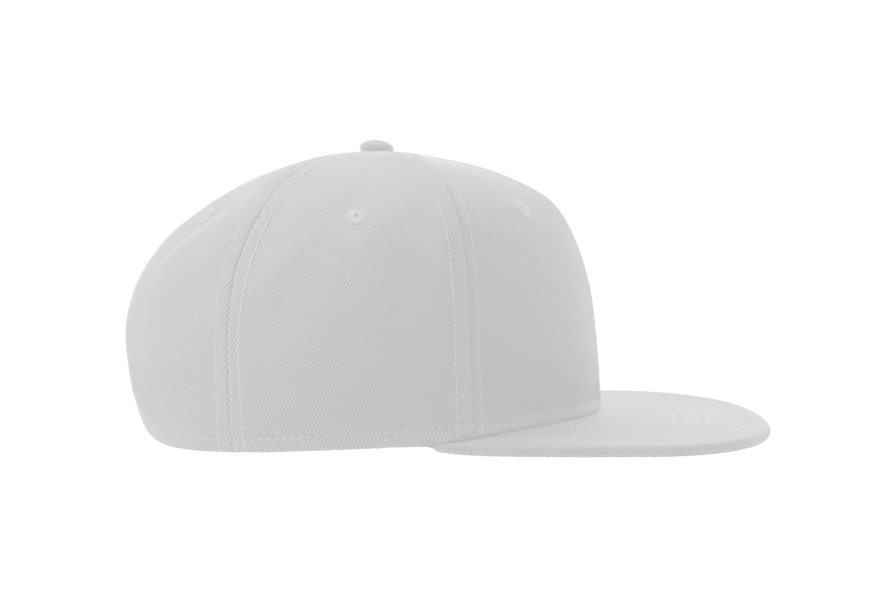 Casquette Snap Visière Plate - White