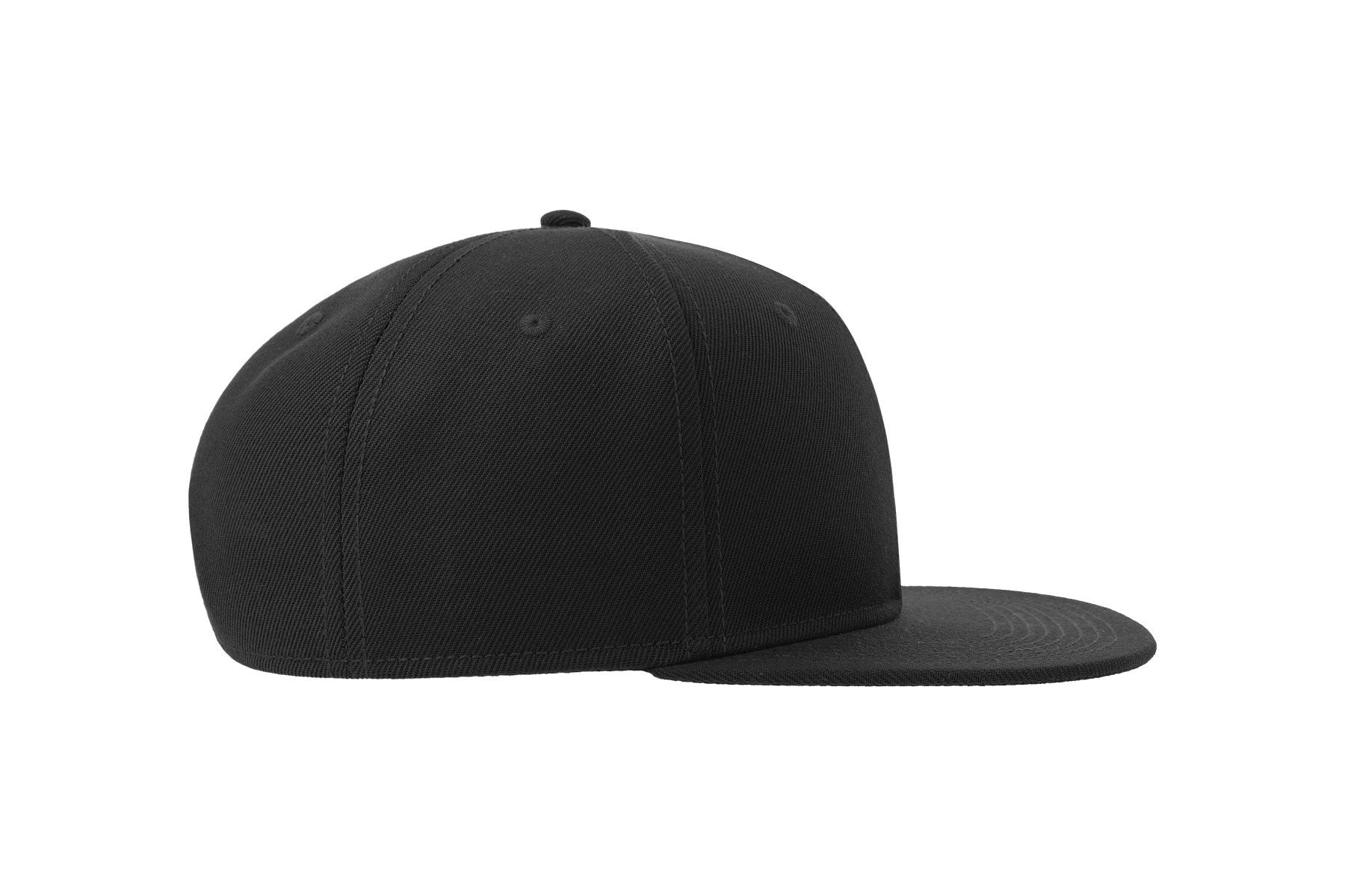 Casquette Snap Visière Plate - Black