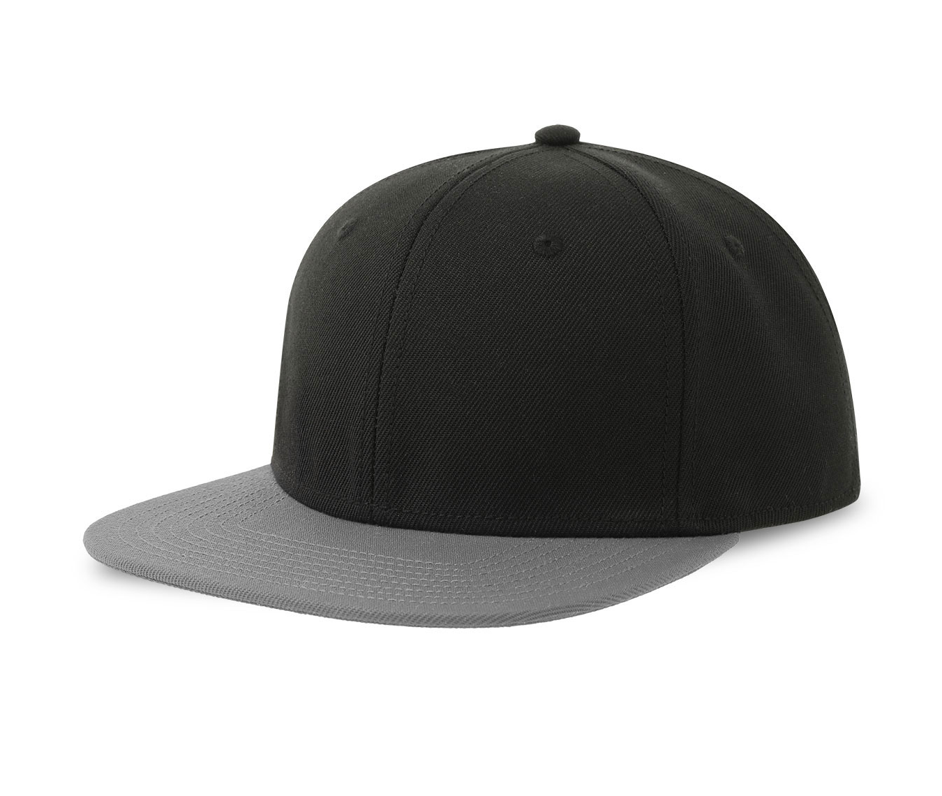Casquette Snap Visière Plate - Black/grey