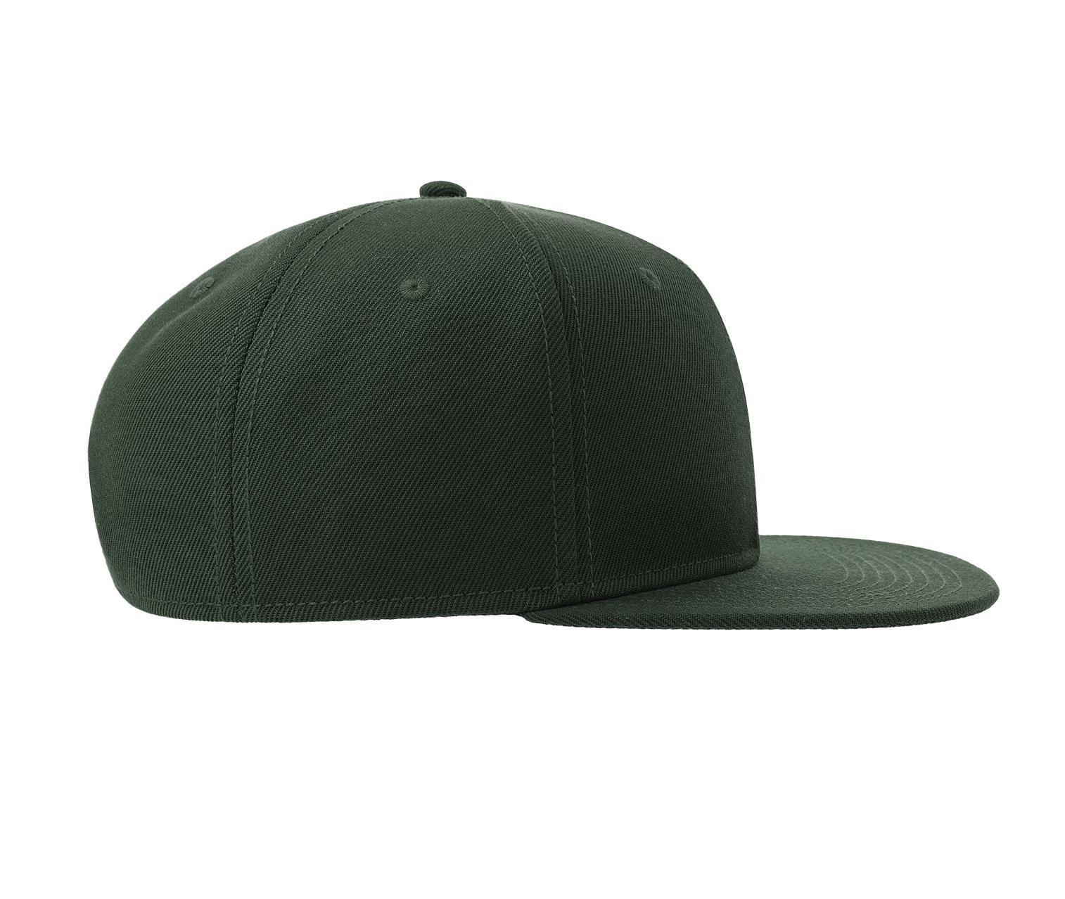 Casquette Snap Visière Plate - Bottle Green