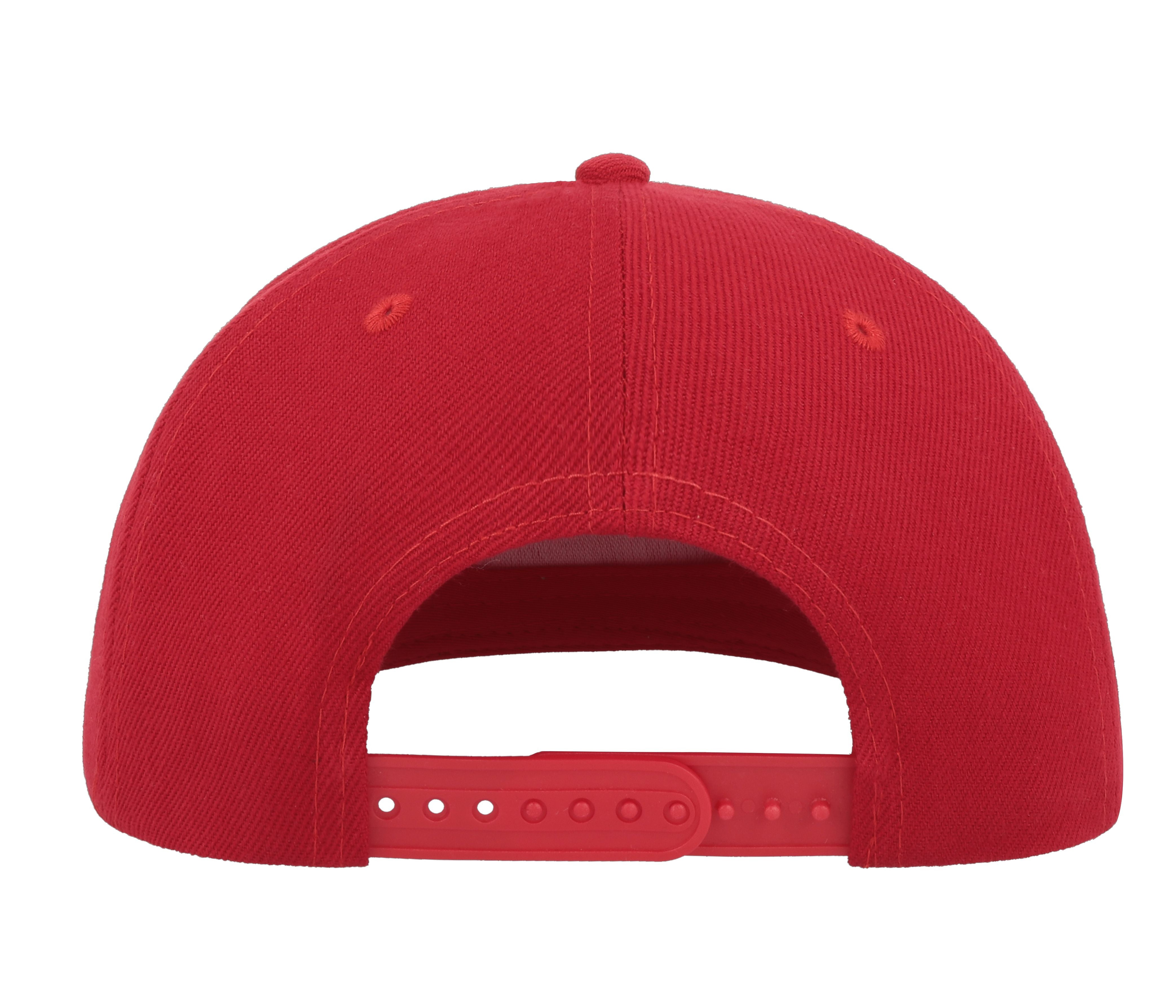 Casquette Visière Plate 5 Pans - Red