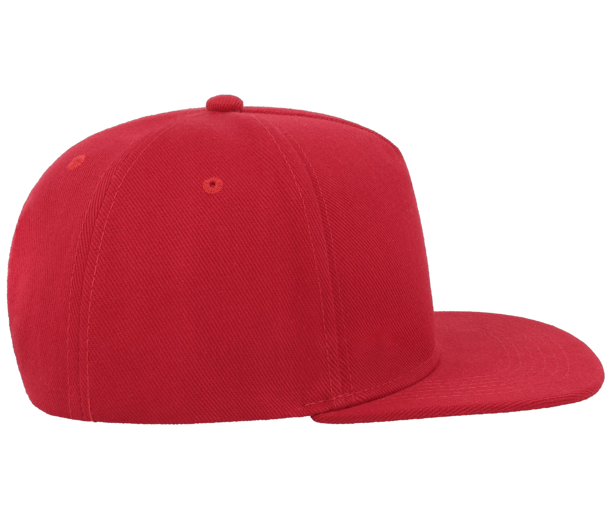Casquette Visière Plate 5 Pans - Red