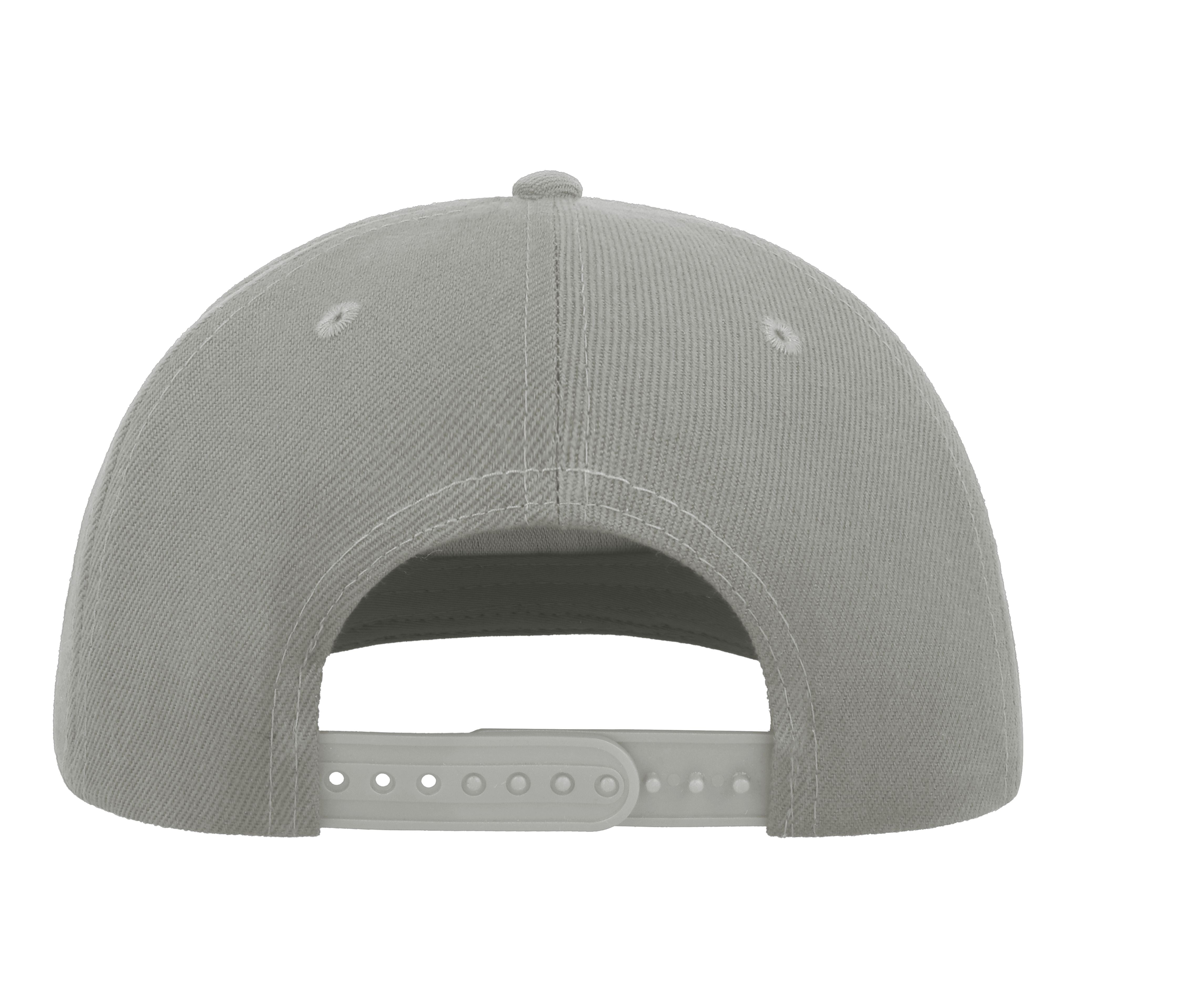 Casquette Visière Plate 5 Pans - Grey