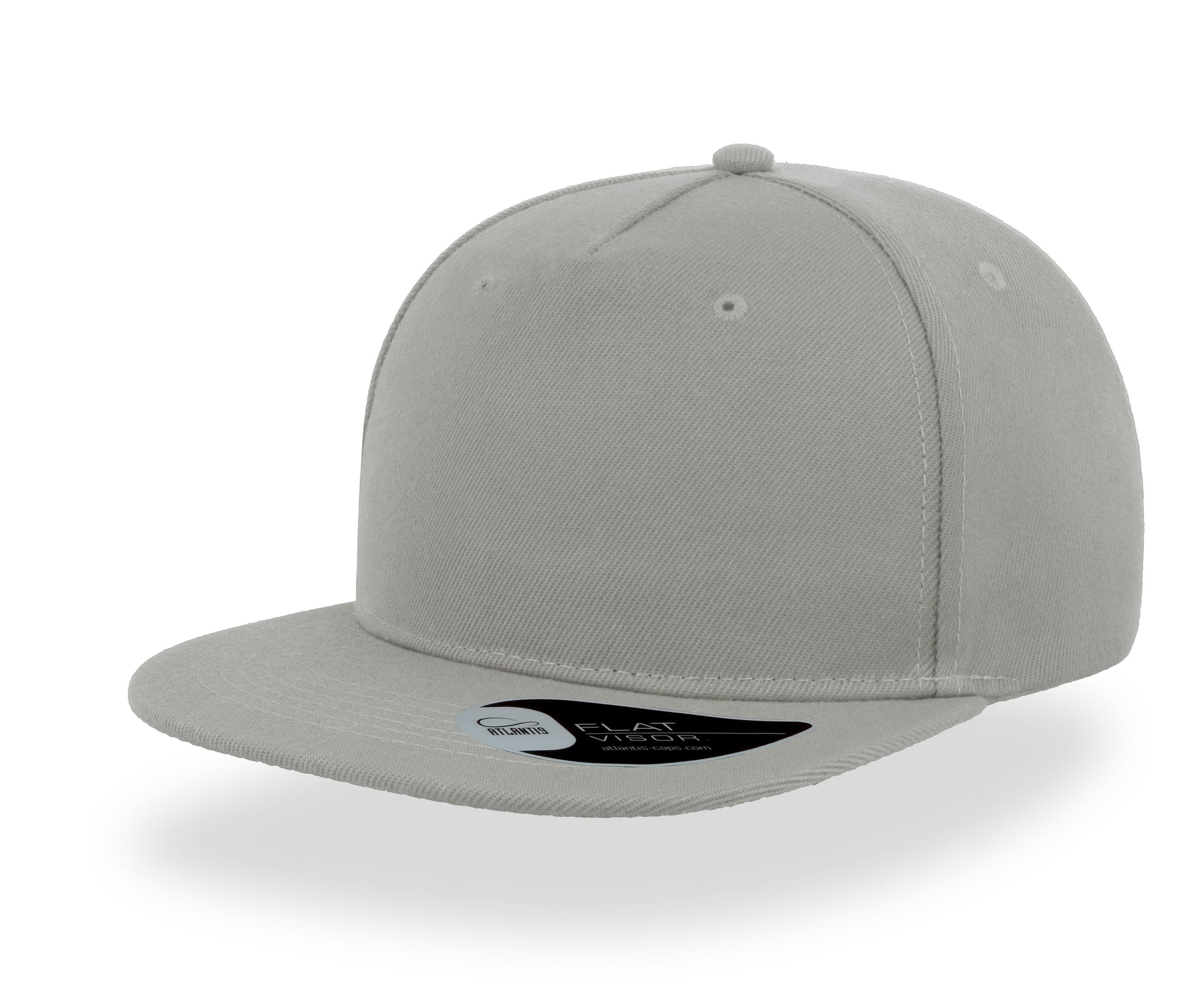 Casquette Visière Plate 5 Pans - Grey