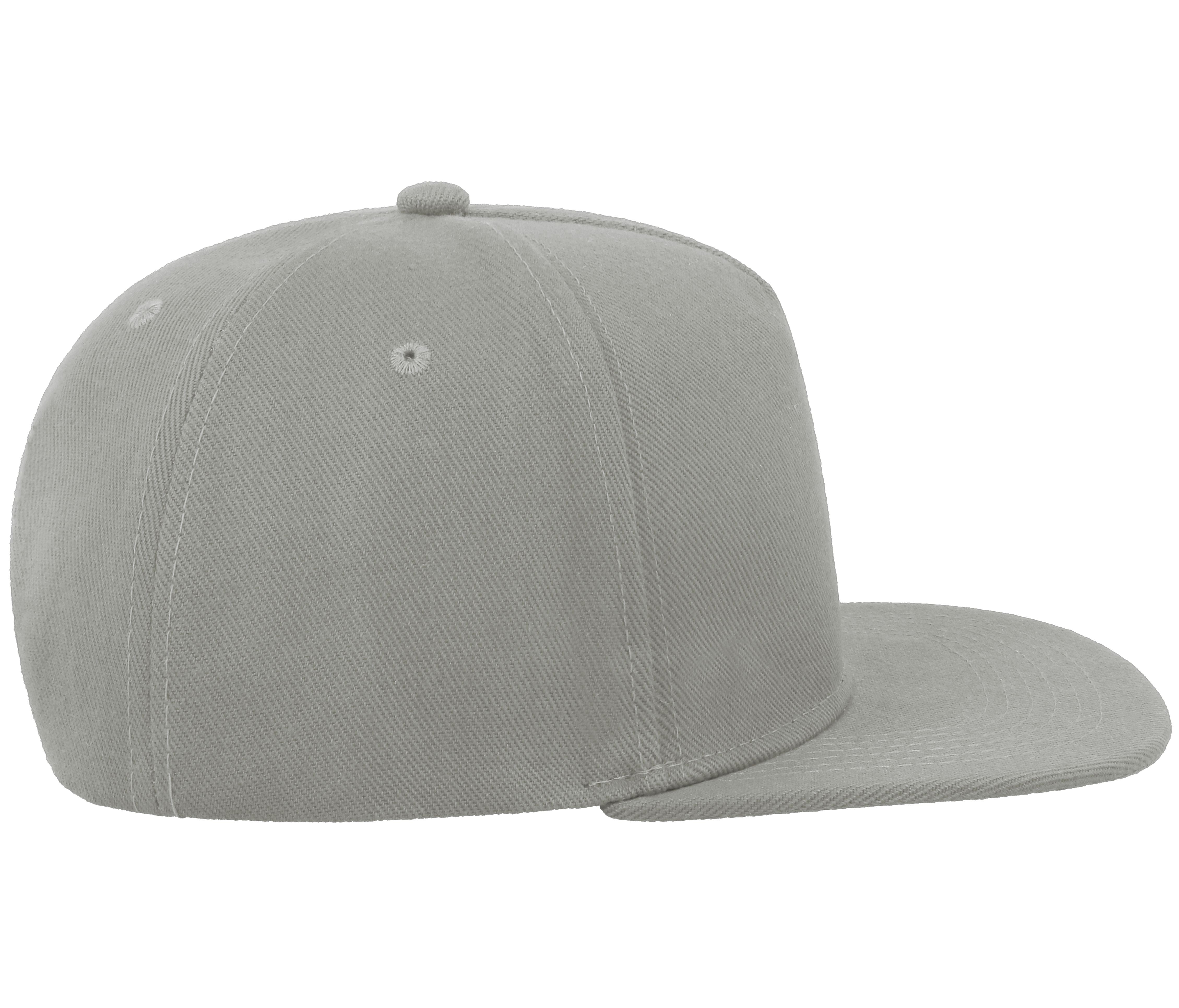 Casquette Visière Plate 5 Pans - Grey