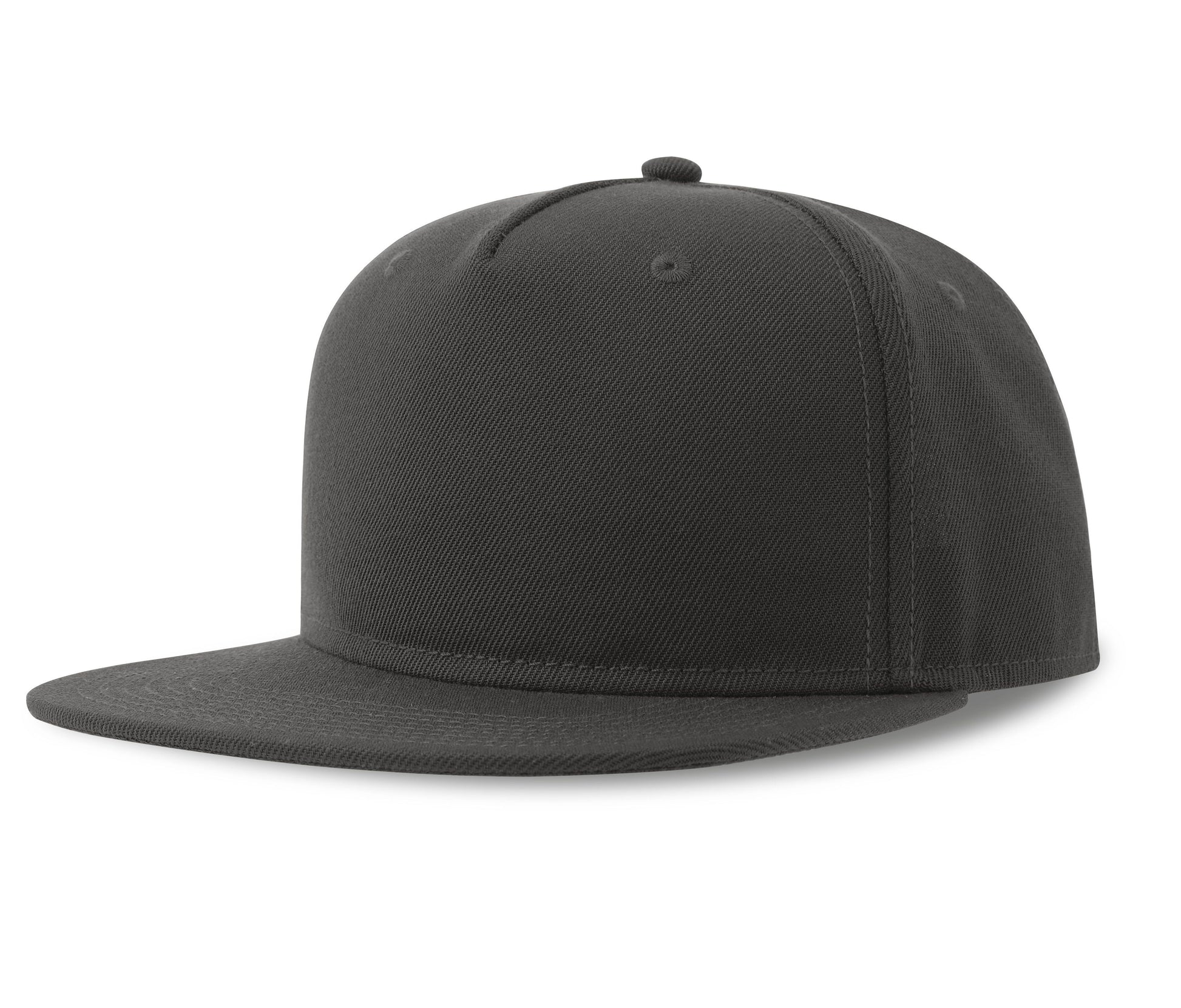 Casquette Visière Plate 5 Pans - Dark Grey