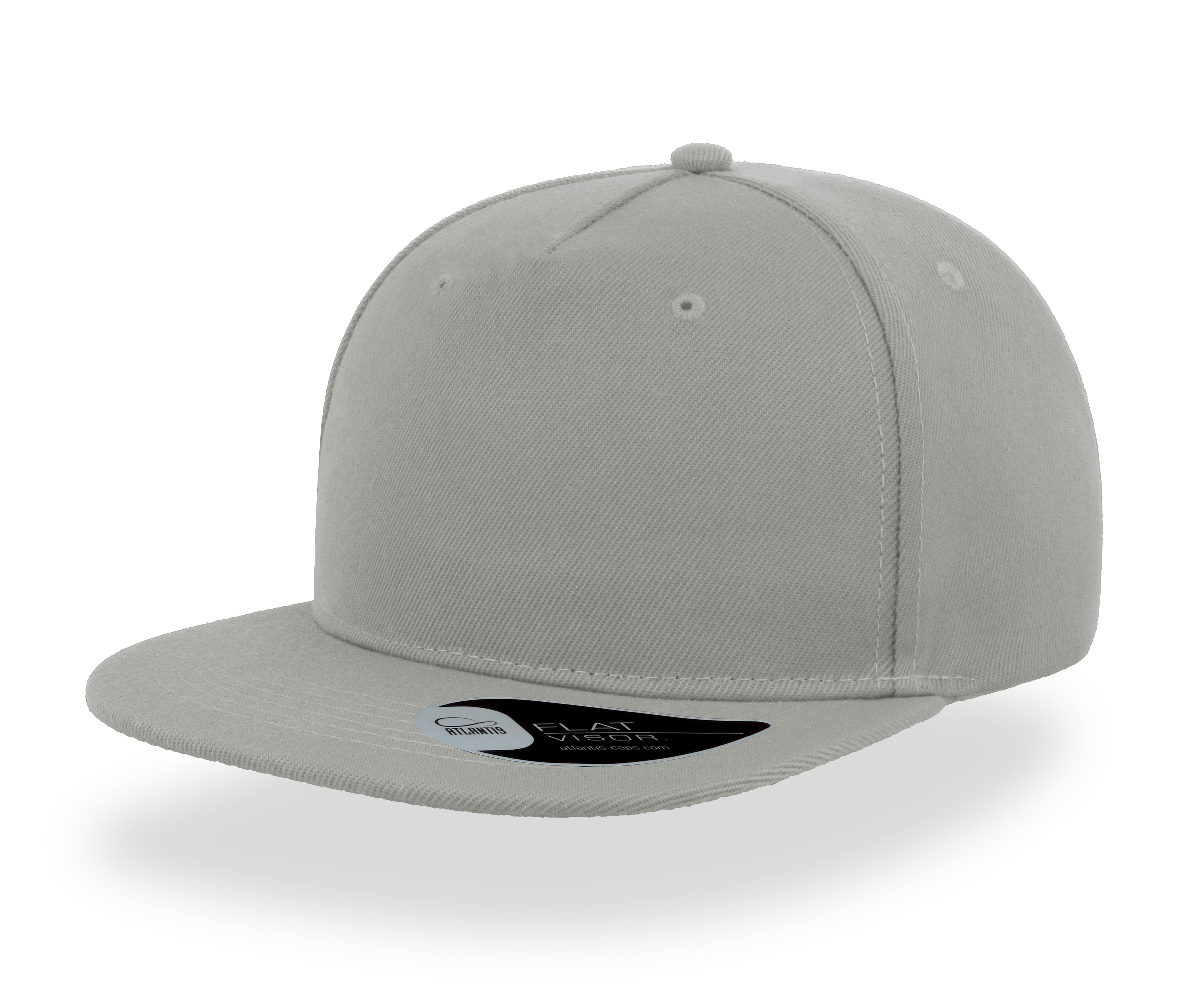 Casquette Visière Plate 5 Pans - Dark Grey