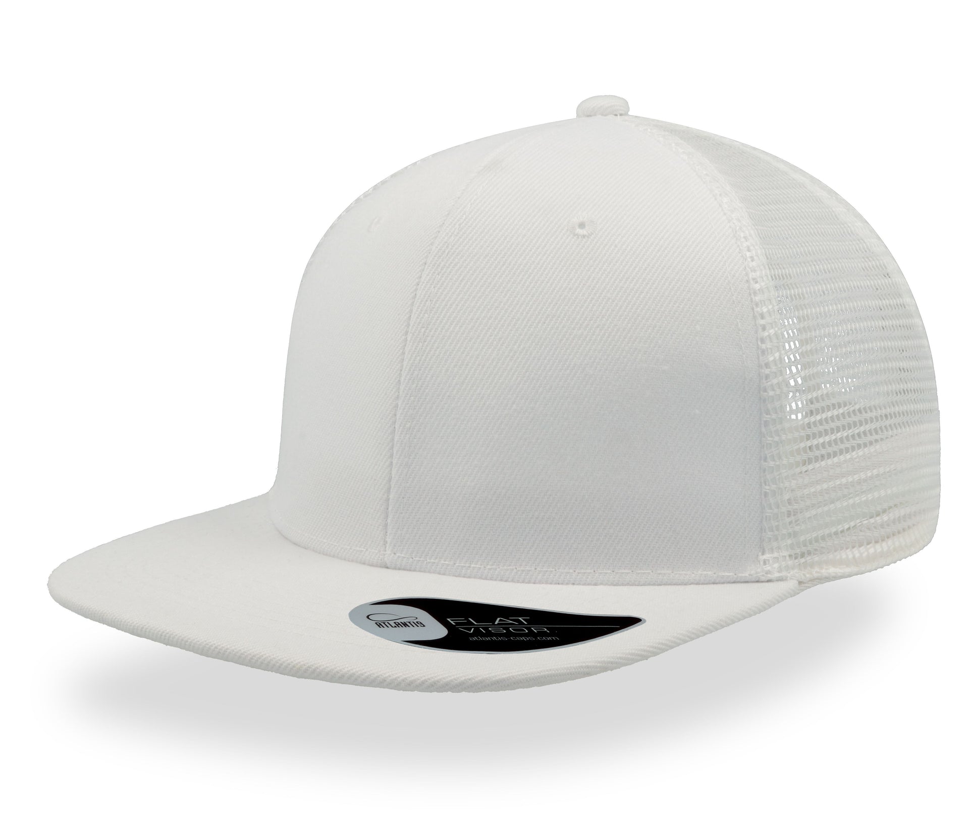 Casquette Visière Plate Style Trucker - Royal / Royal