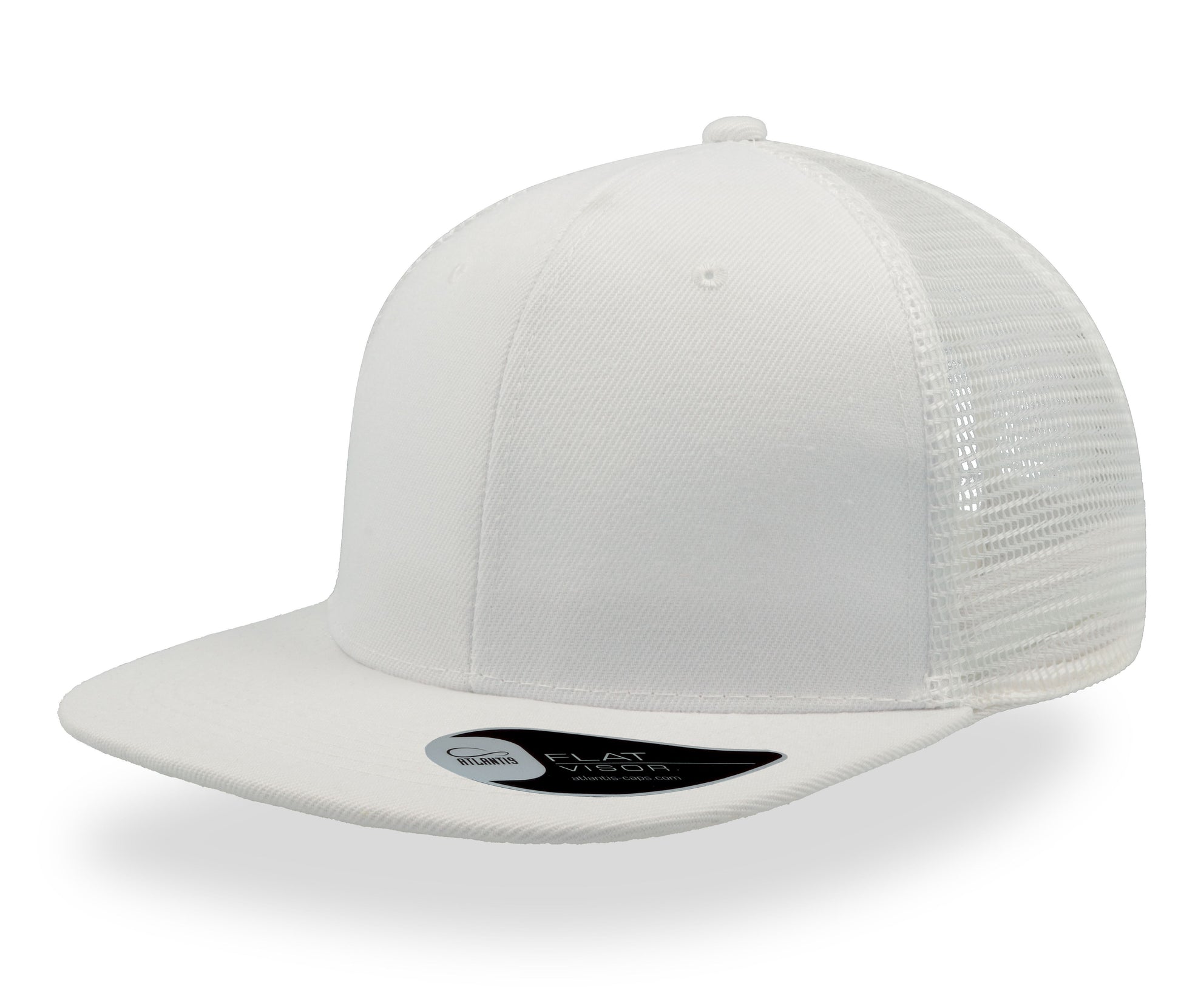 Casquette Visière Plate Style Trucker - Royal / Royal