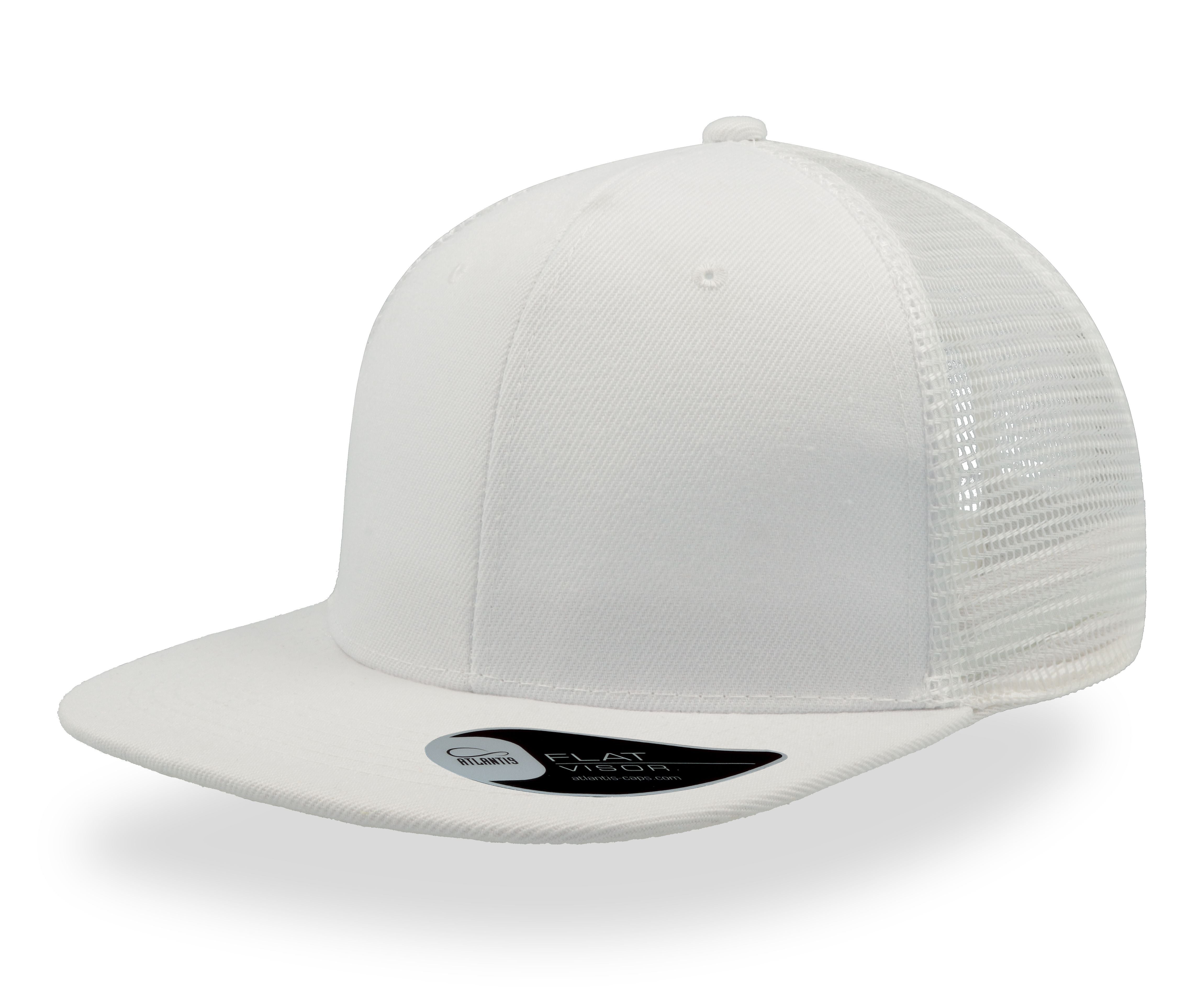 Casquette Visière Plate Style Trucker - Royal / Royal