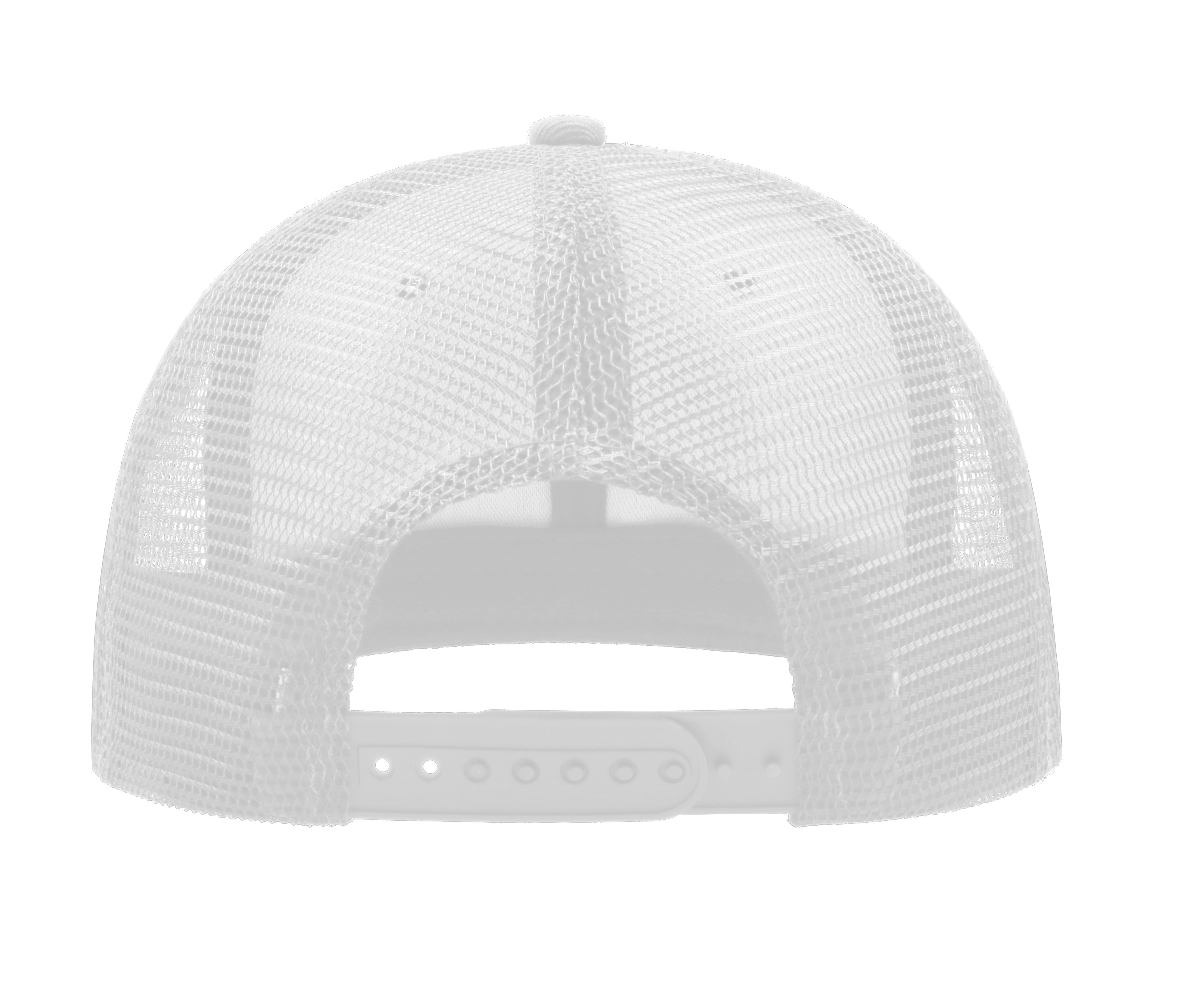 Casquette Visière Plate Style Trucker - Red / Red