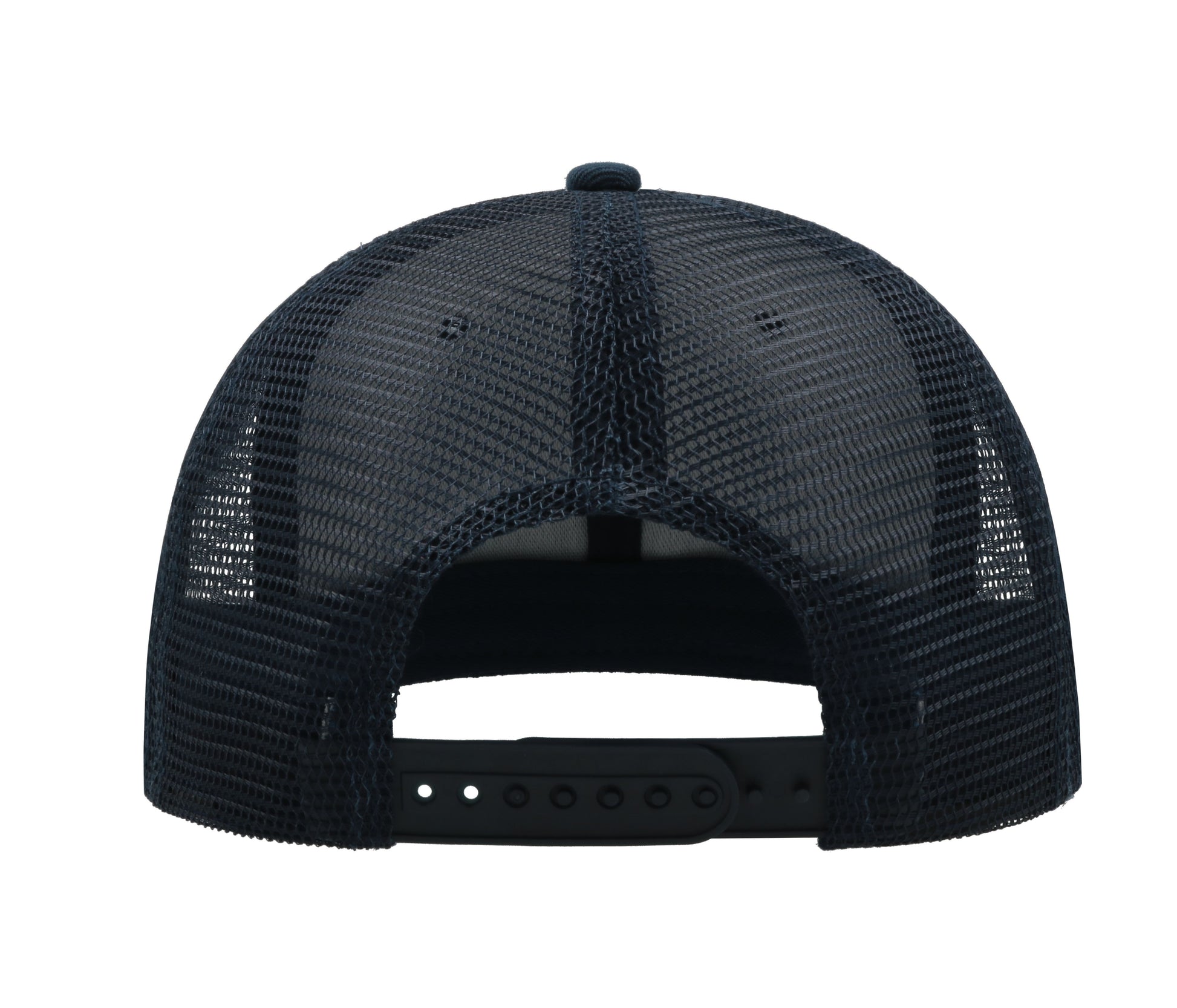 Casquette Visière Plate Style Trucker - Navy / Navy