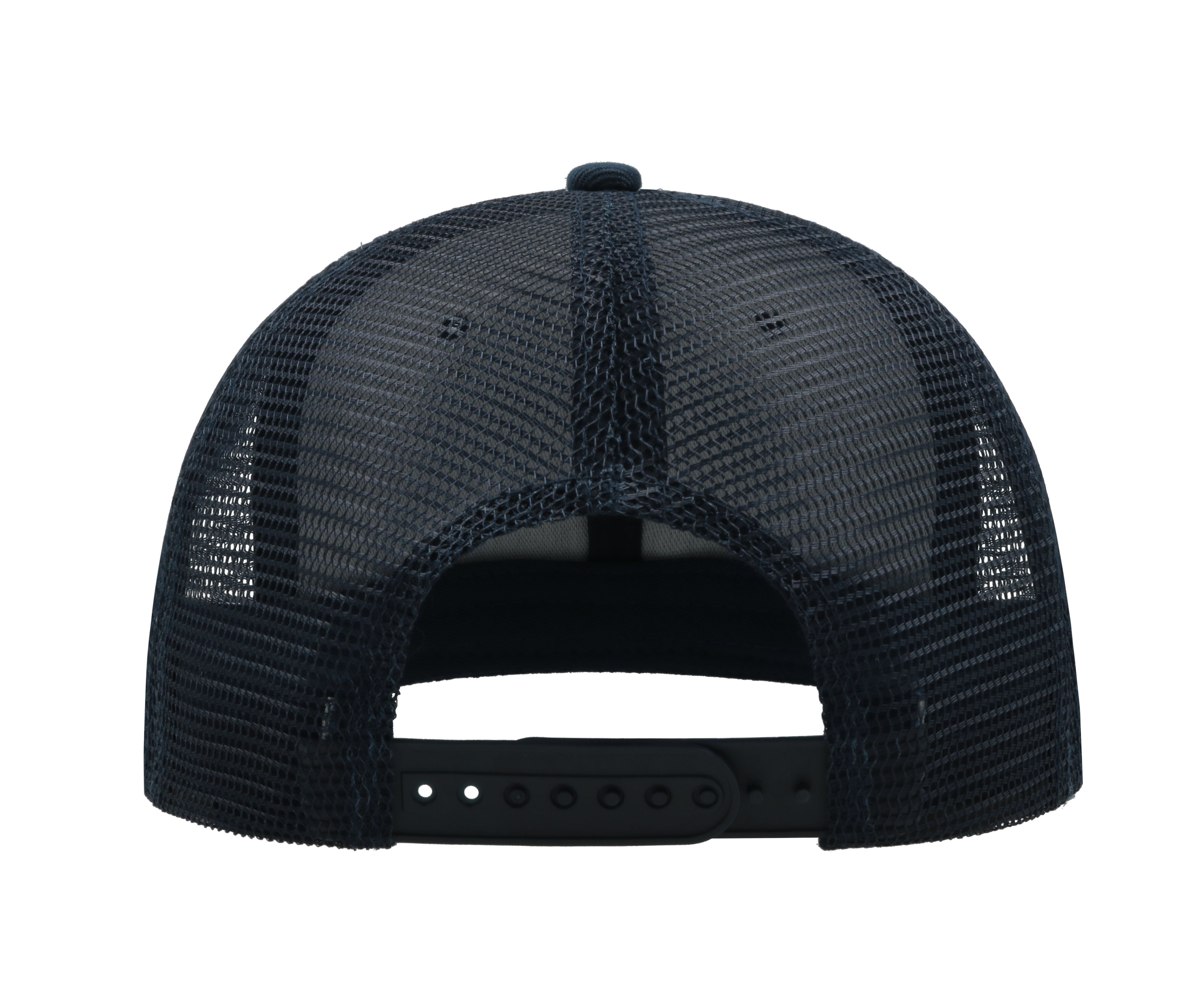 Casquette Visière Plate Style Trucker - Navy / Navy