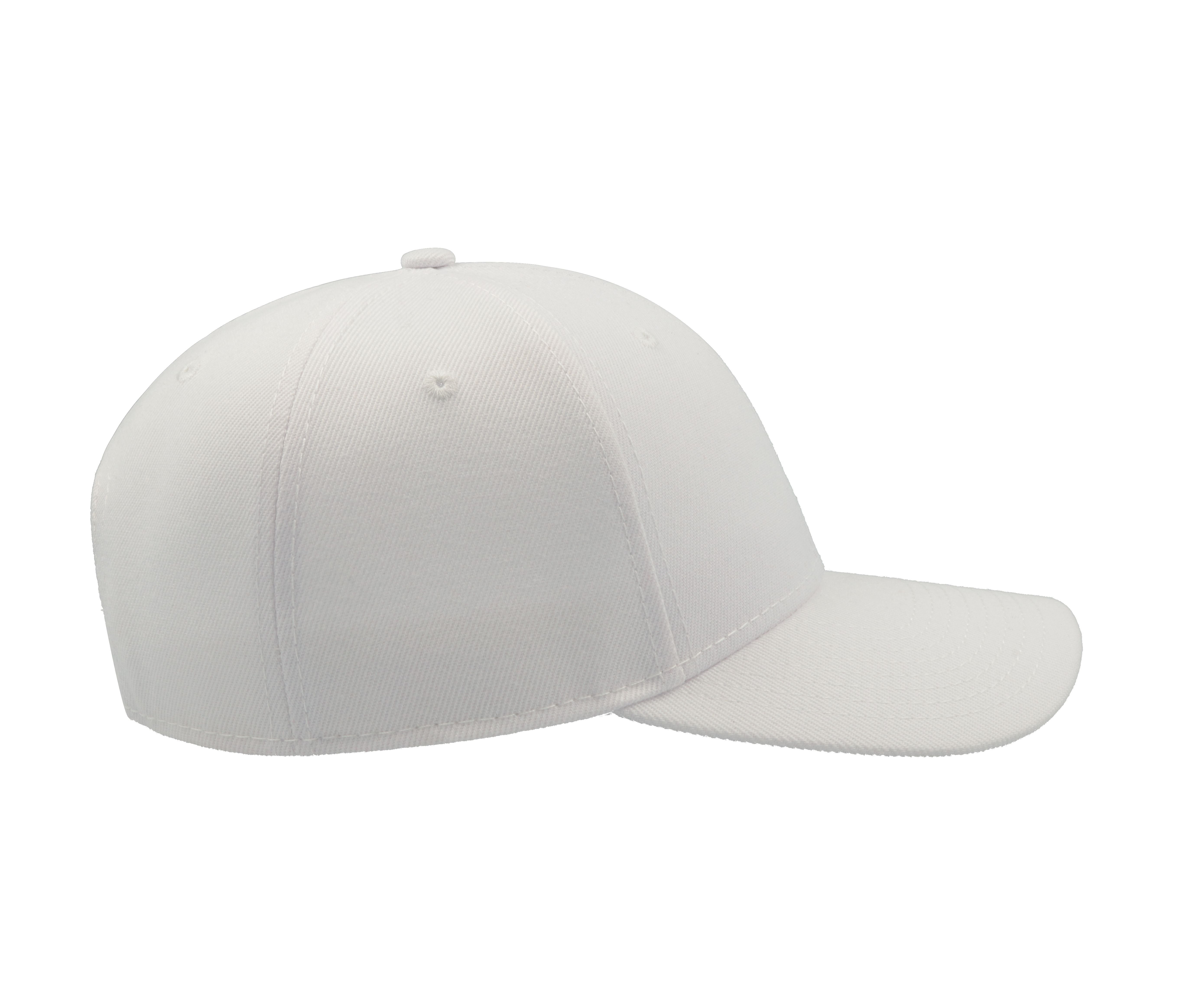 Casquette Baseball 6 Pans - White
