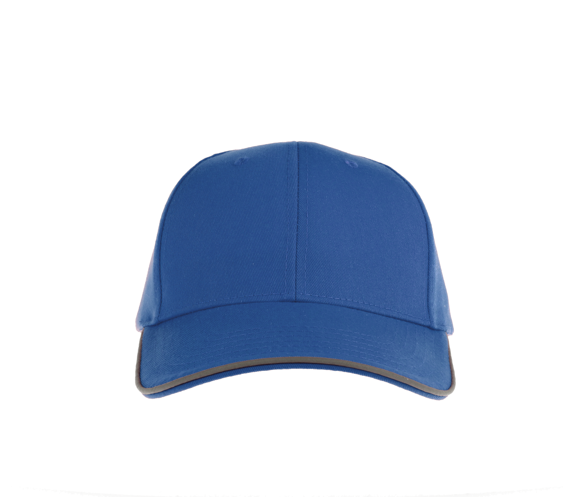 Casquette 6 Pans Liseré Réfléchissant - Royal