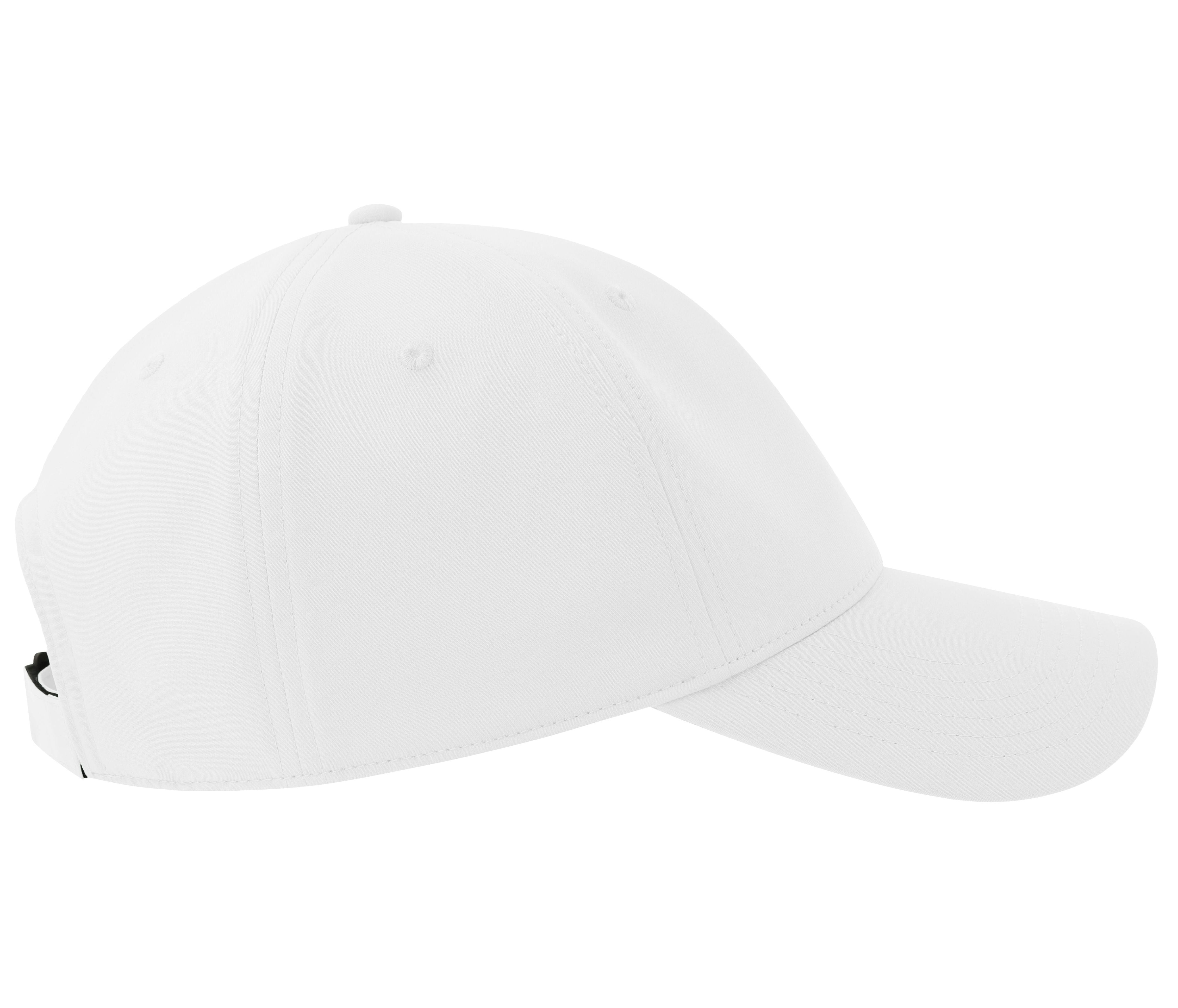 Casquette 6 Pans Avec Protection Anti-Uv - White