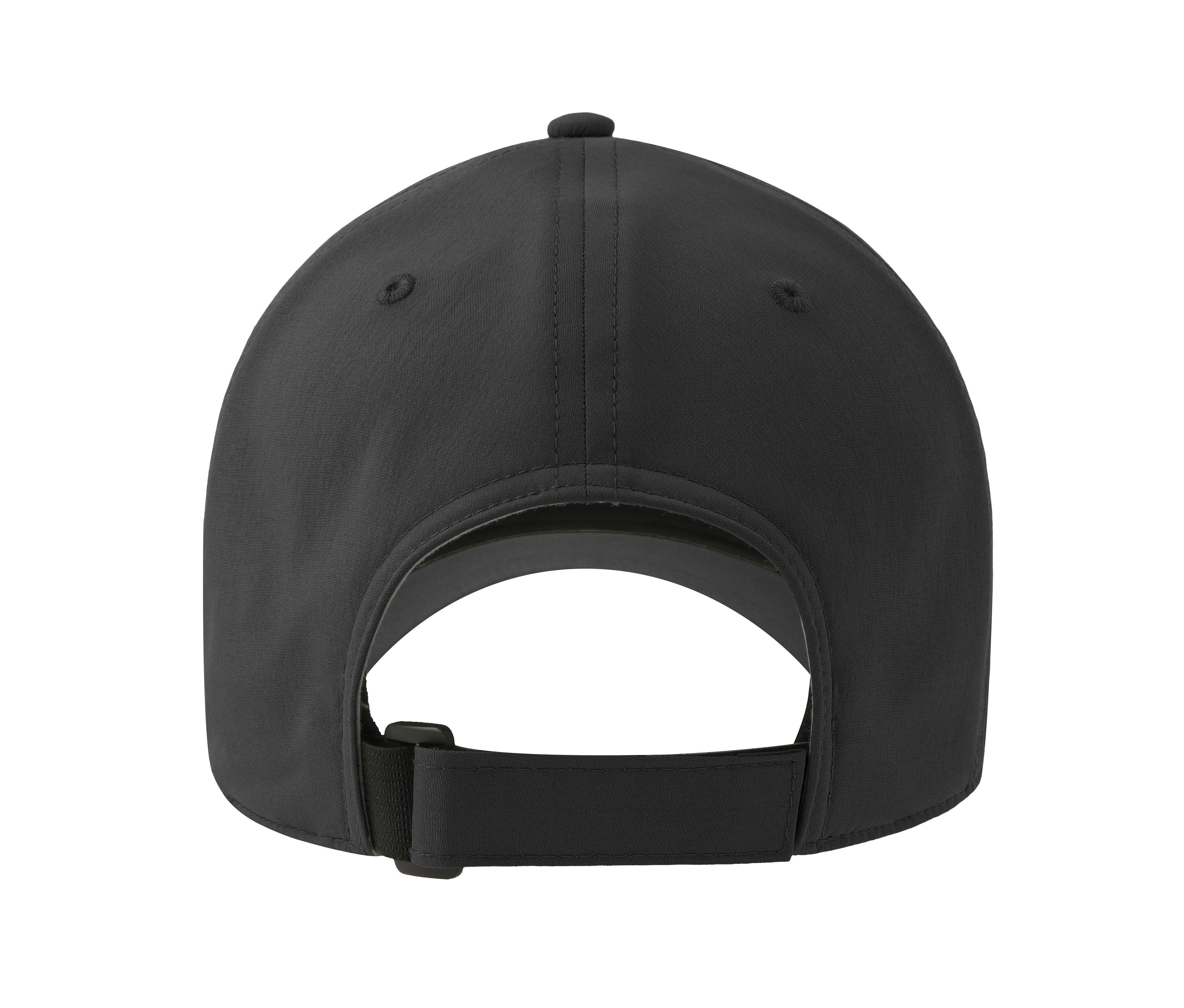 Casquette 6 Pans Avec Protection Anti-Uv - Black