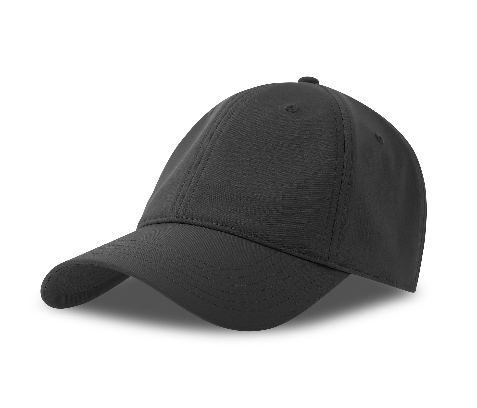 Casquette 6 Pans Avec Protection Anti-Uv - Black