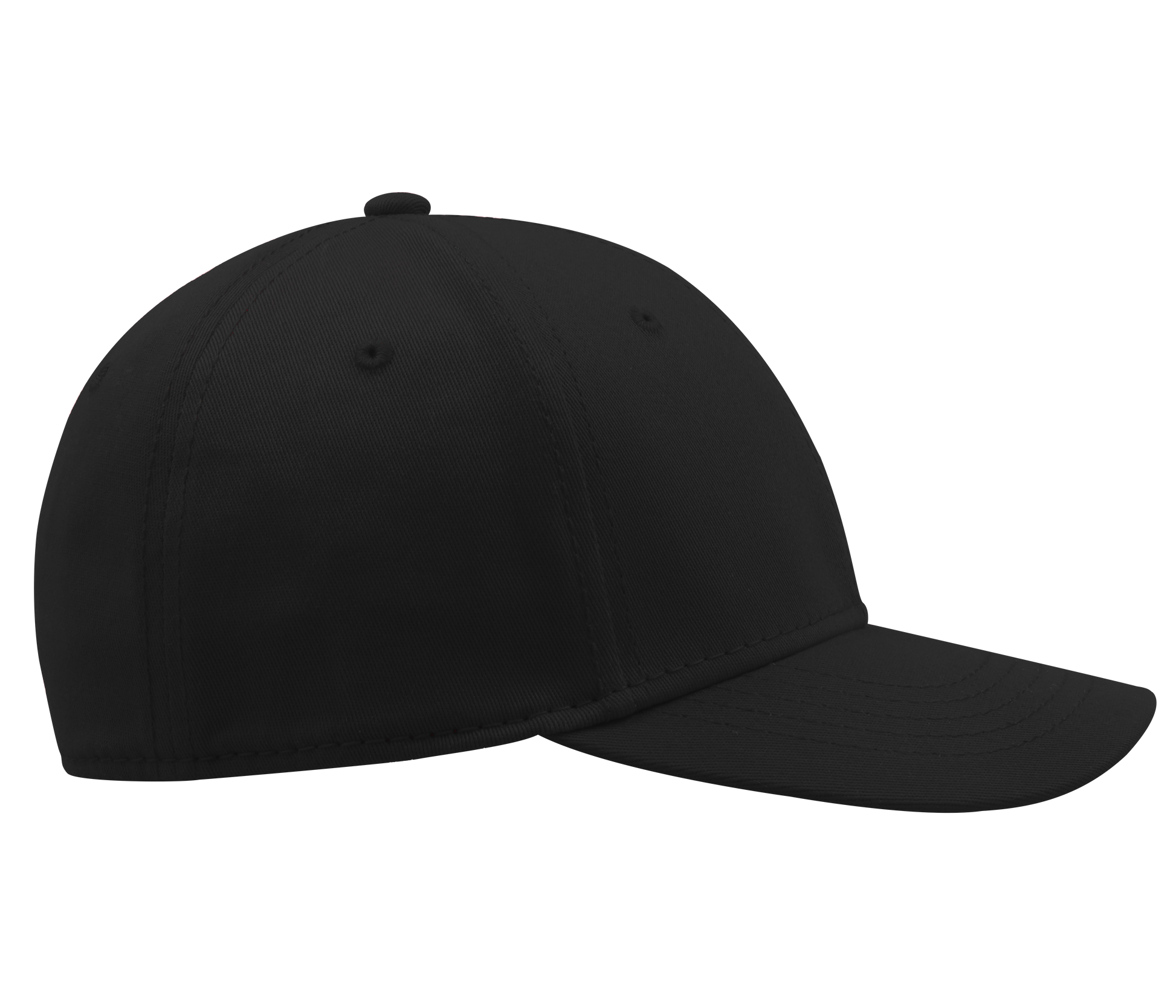 Casquette Baseball 6 Pans - Black