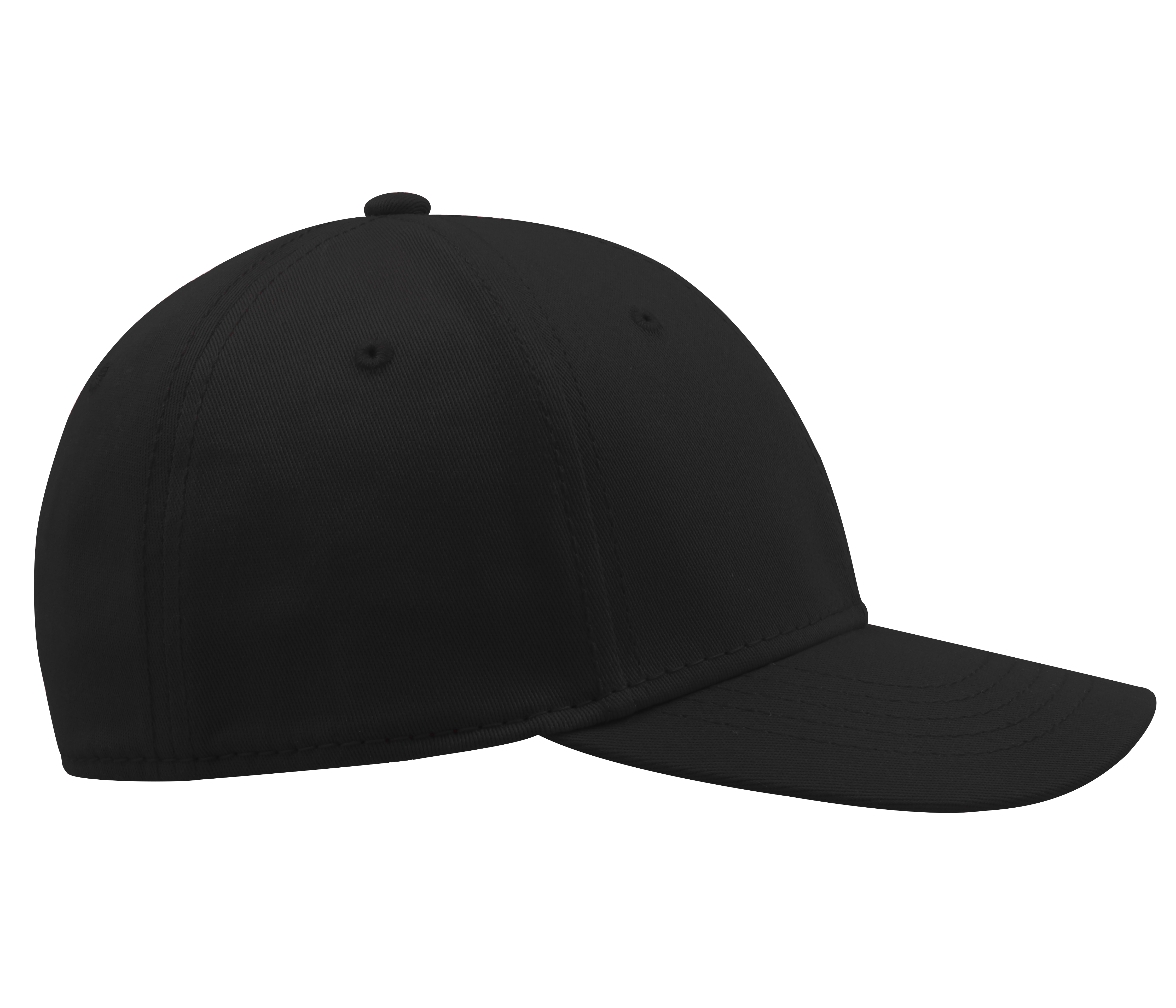 Casquette Baseball 6 Pans - Black