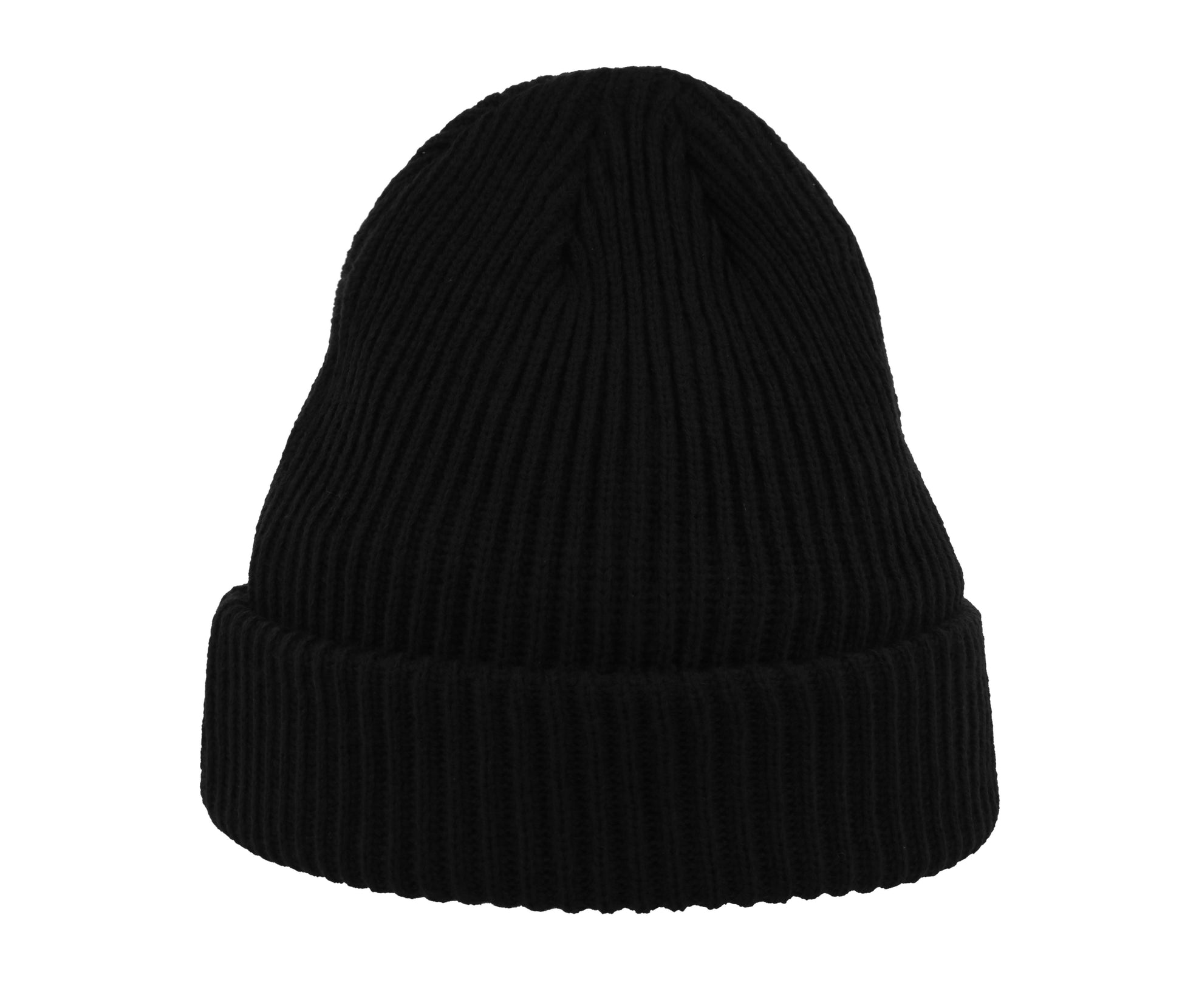 Bonnet en Bord Côte - Black