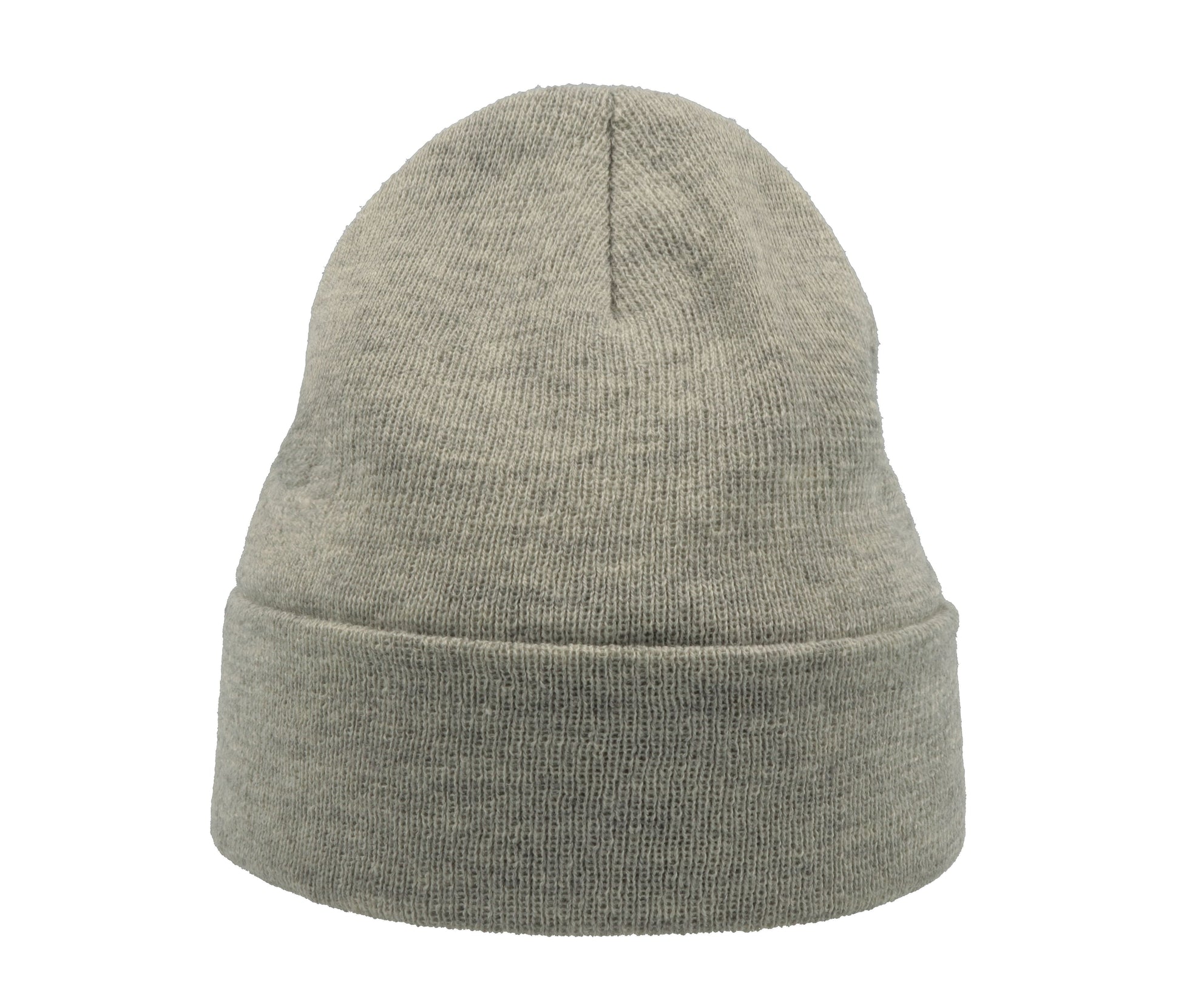Bonnet en Bord Côte Avec Rabat - Dark Grey