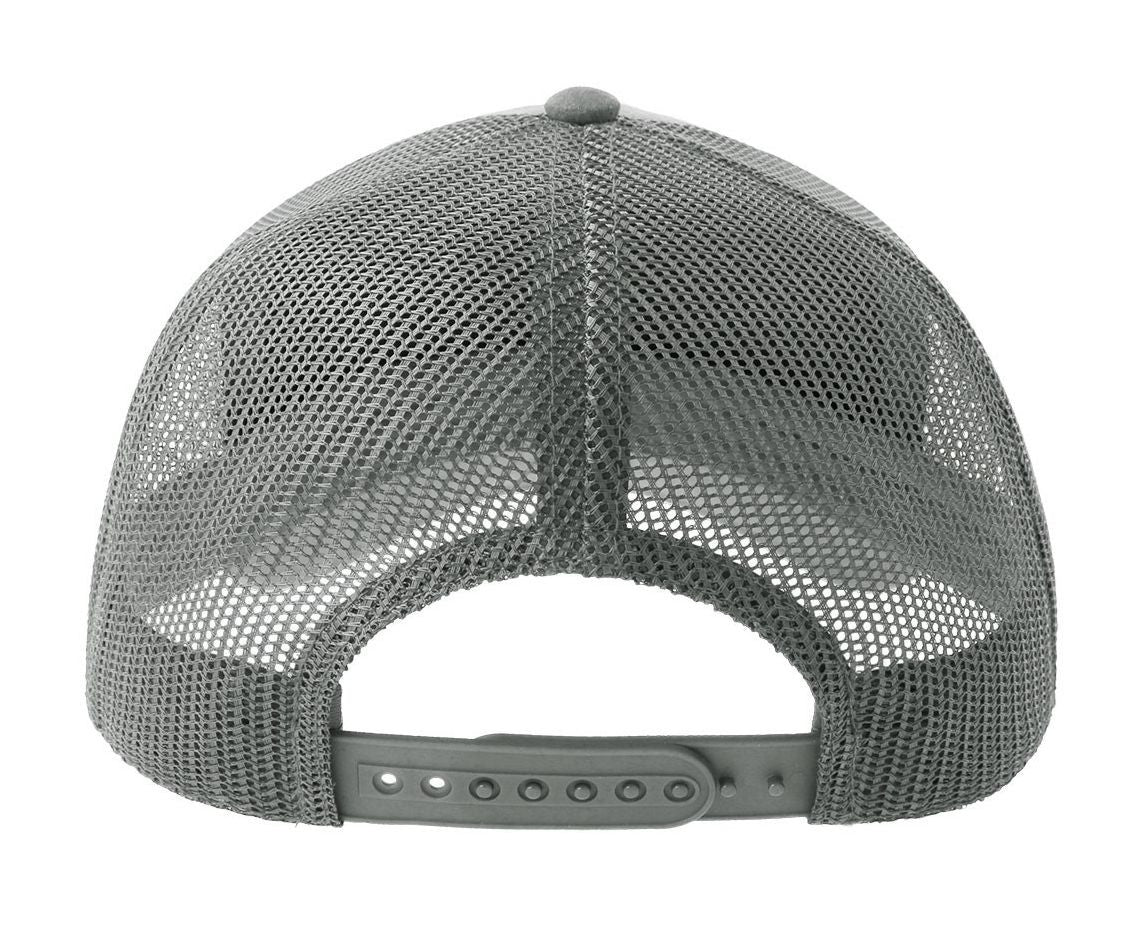 Casquette Style Trucker en Faux Daim - Grey