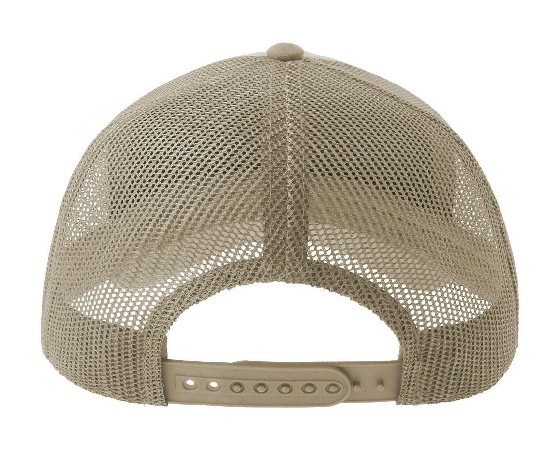 Casquette Style Trucker en Faux Daim - Stone