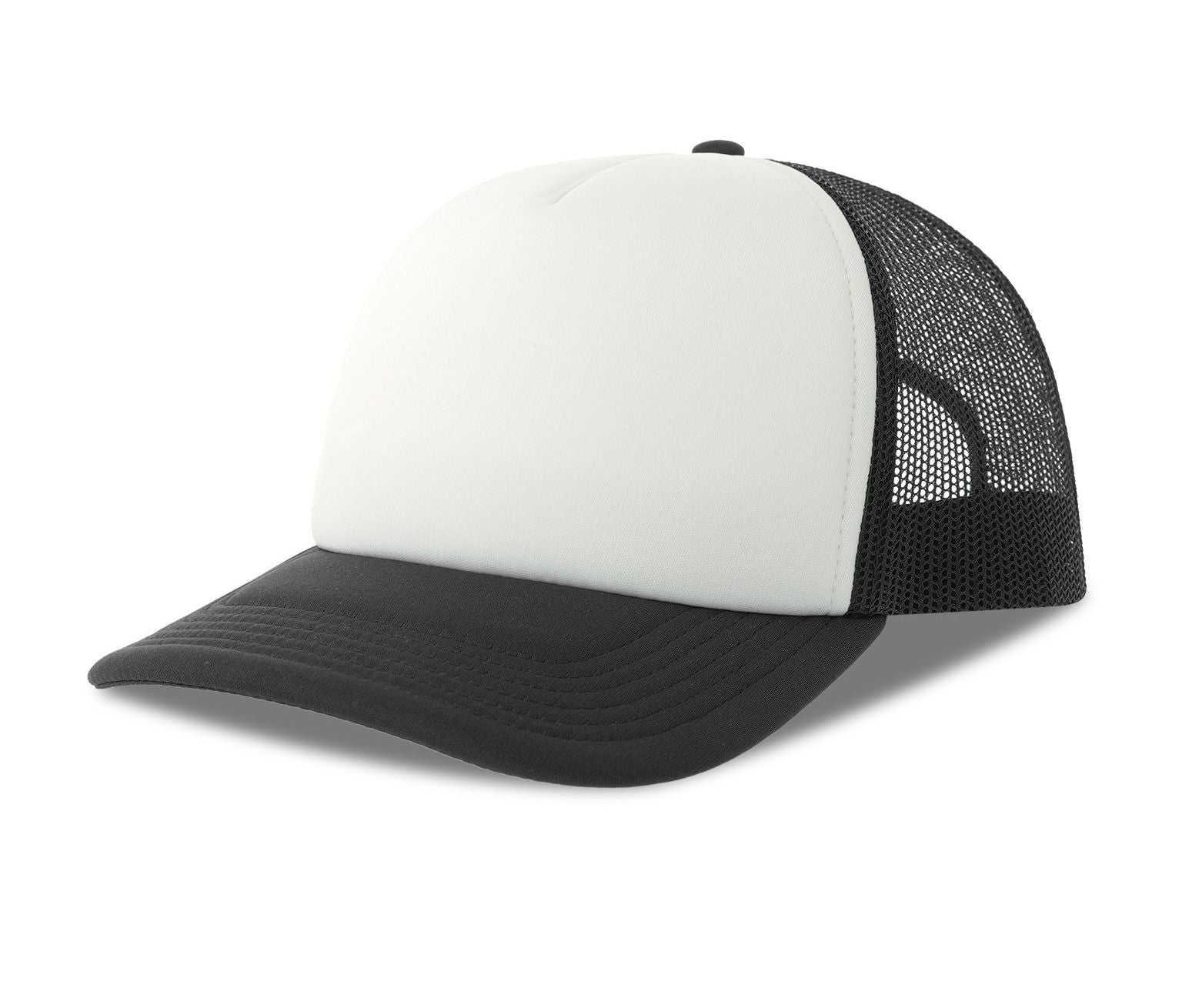 Casquette Style Rappeur - White/black