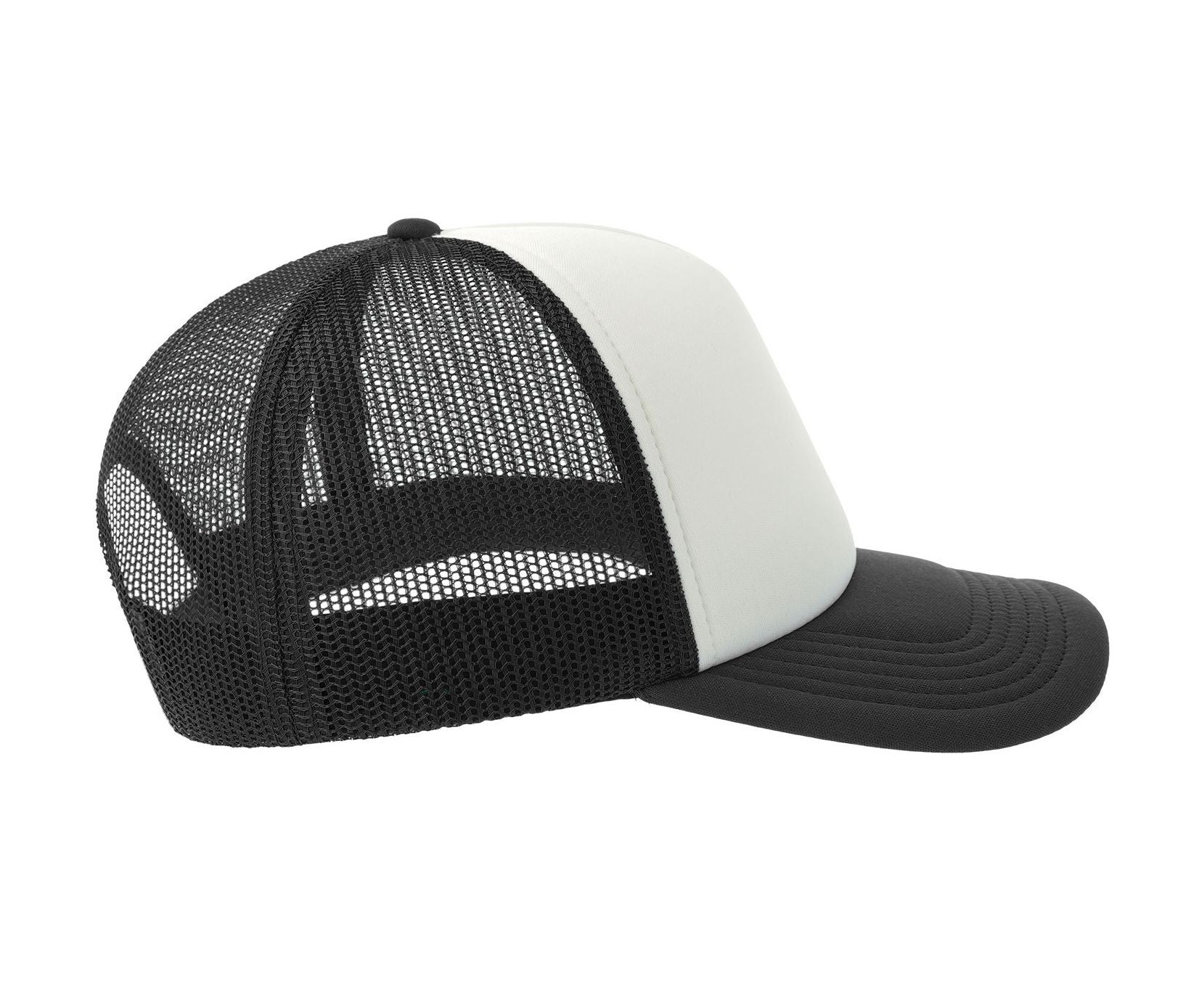 Casquette Style Rappeur - White/black