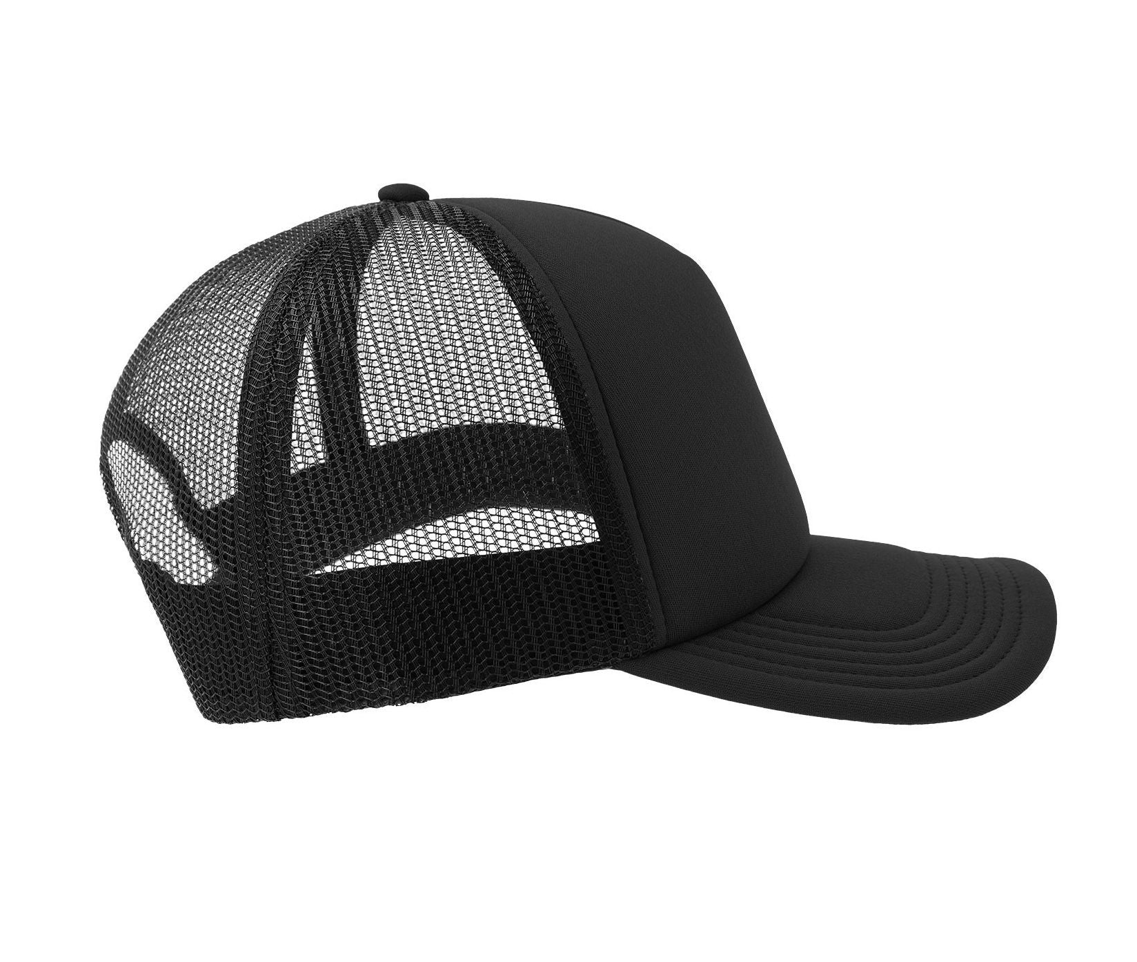 Casquette Style Rappeur - Black/black