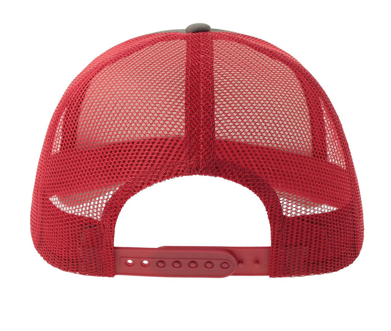 Casquette Style Rappeur - Dark Grey/burgundy