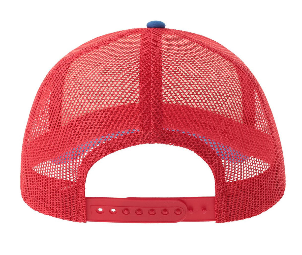Casquette Style Rappeur - White/red/royal